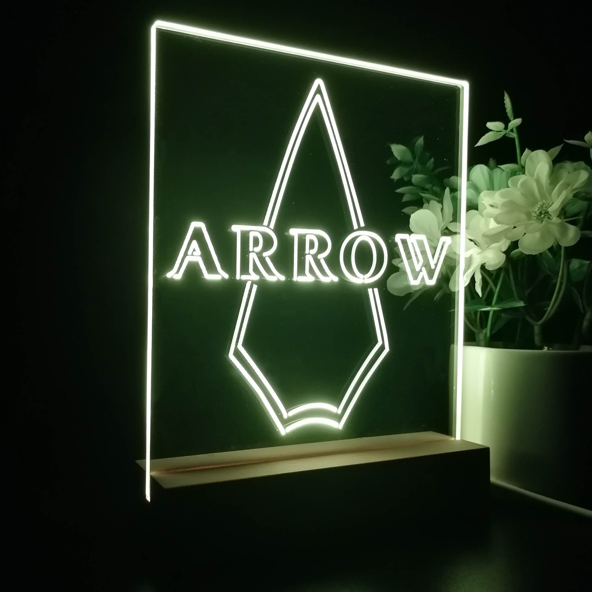 The Arrow Vertical 3D LED Illusion Night Light