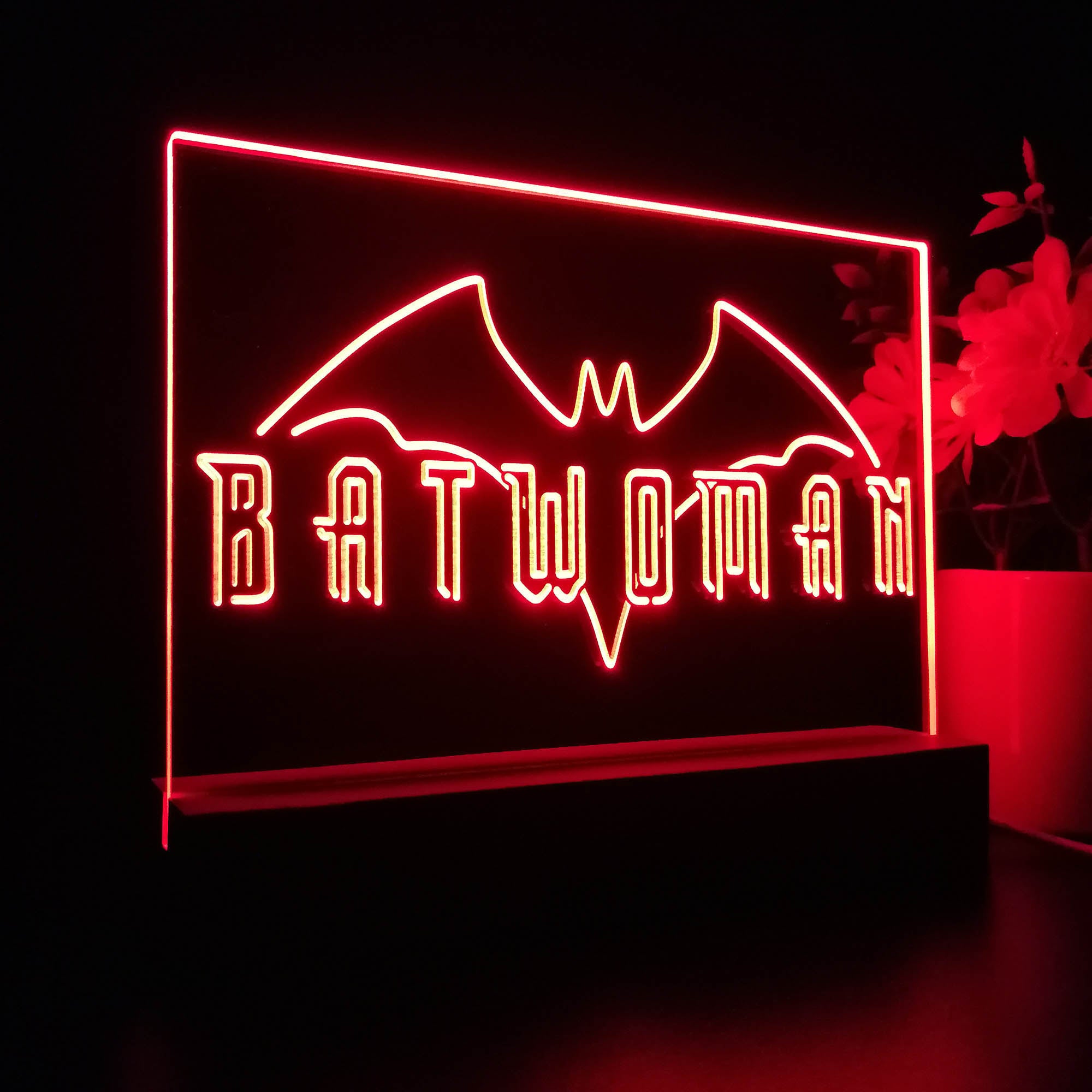 Batwoman 3D LED Illusion Night Light