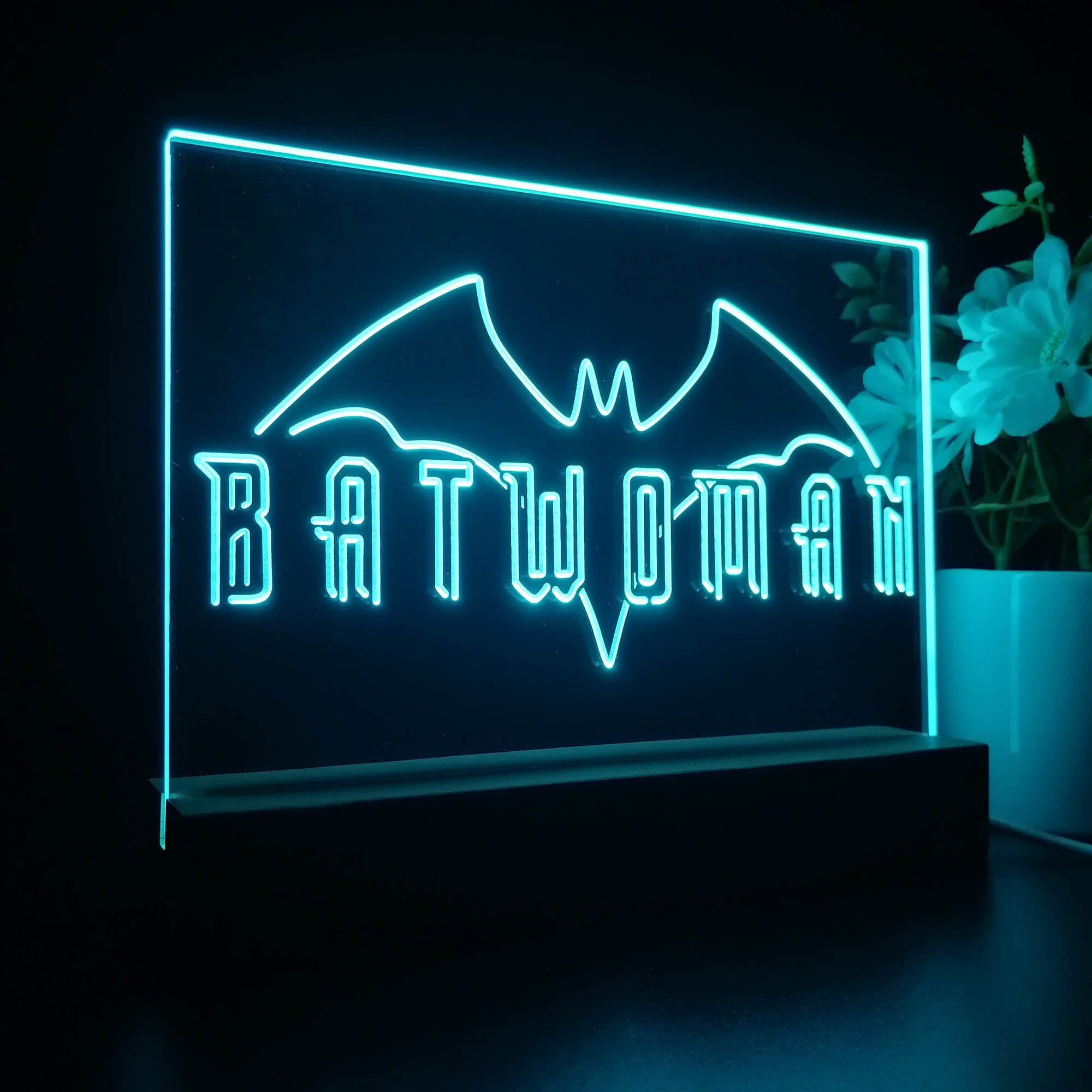 Batwoman 3D LED Illusion Night Light