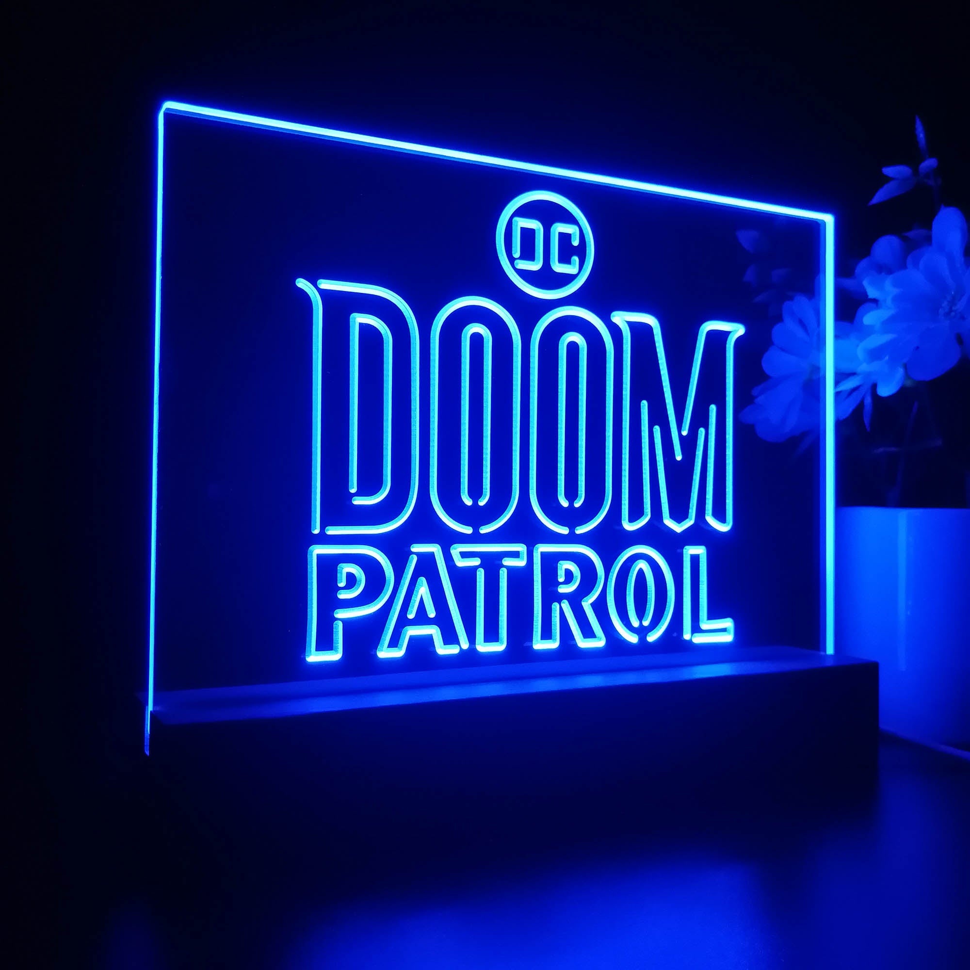 Doom Patrol 3D LED Illusion Night Light