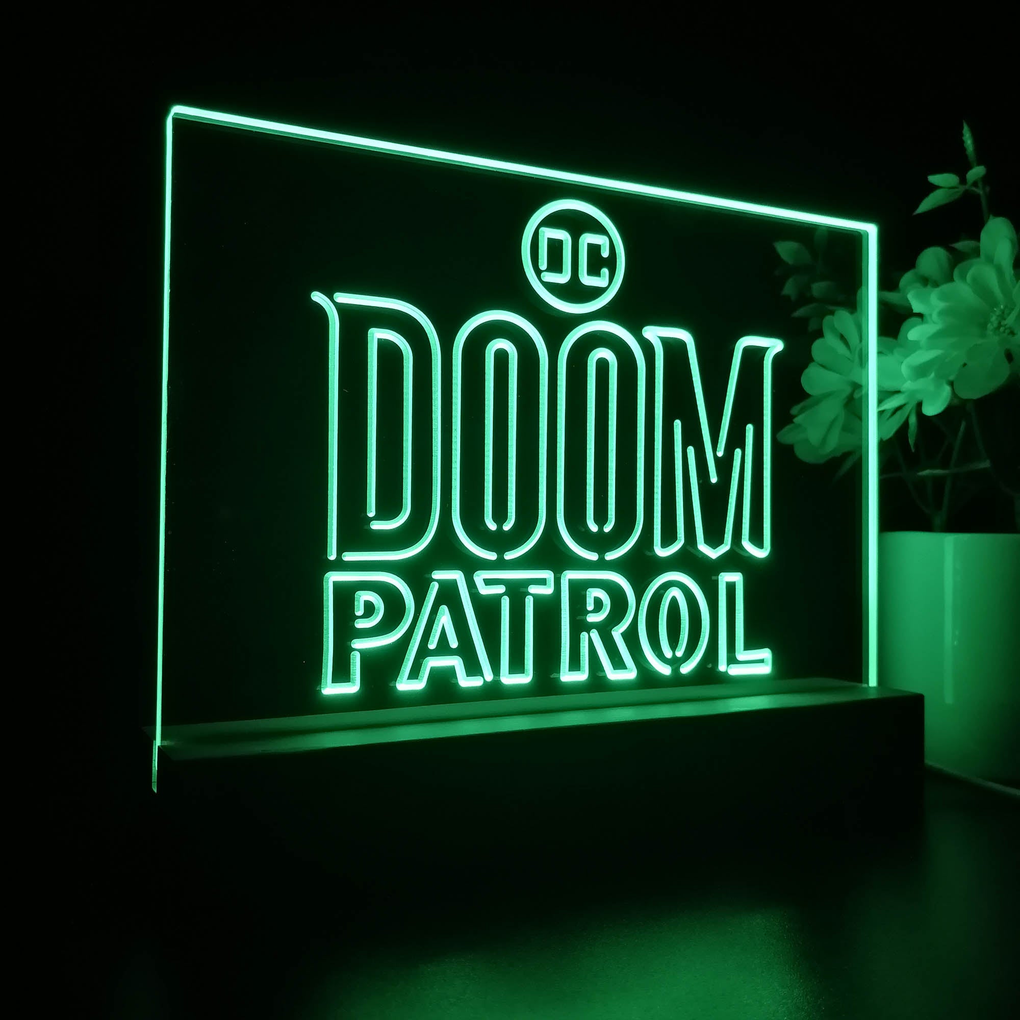 Doom Patrol 3D LED Illusion Night Light