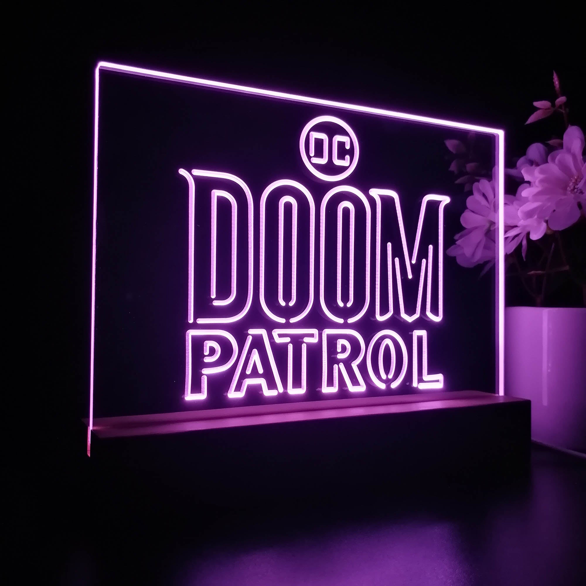 Doom Patrol 3D LED Illusion Night Light