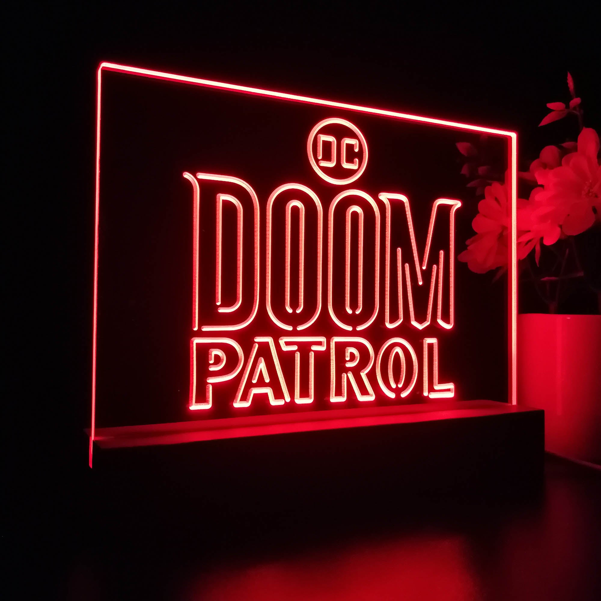 Doom Patrol 3D LED Illusion Night Light