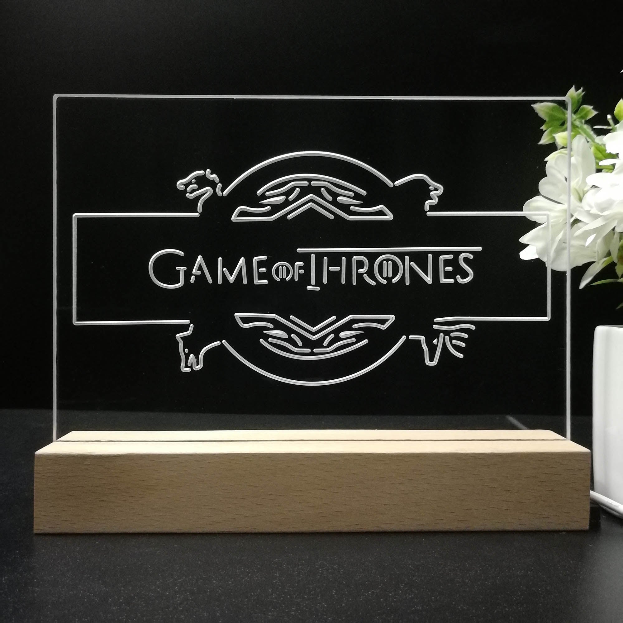 Game of Thrones 3D LED Illusion Night Light