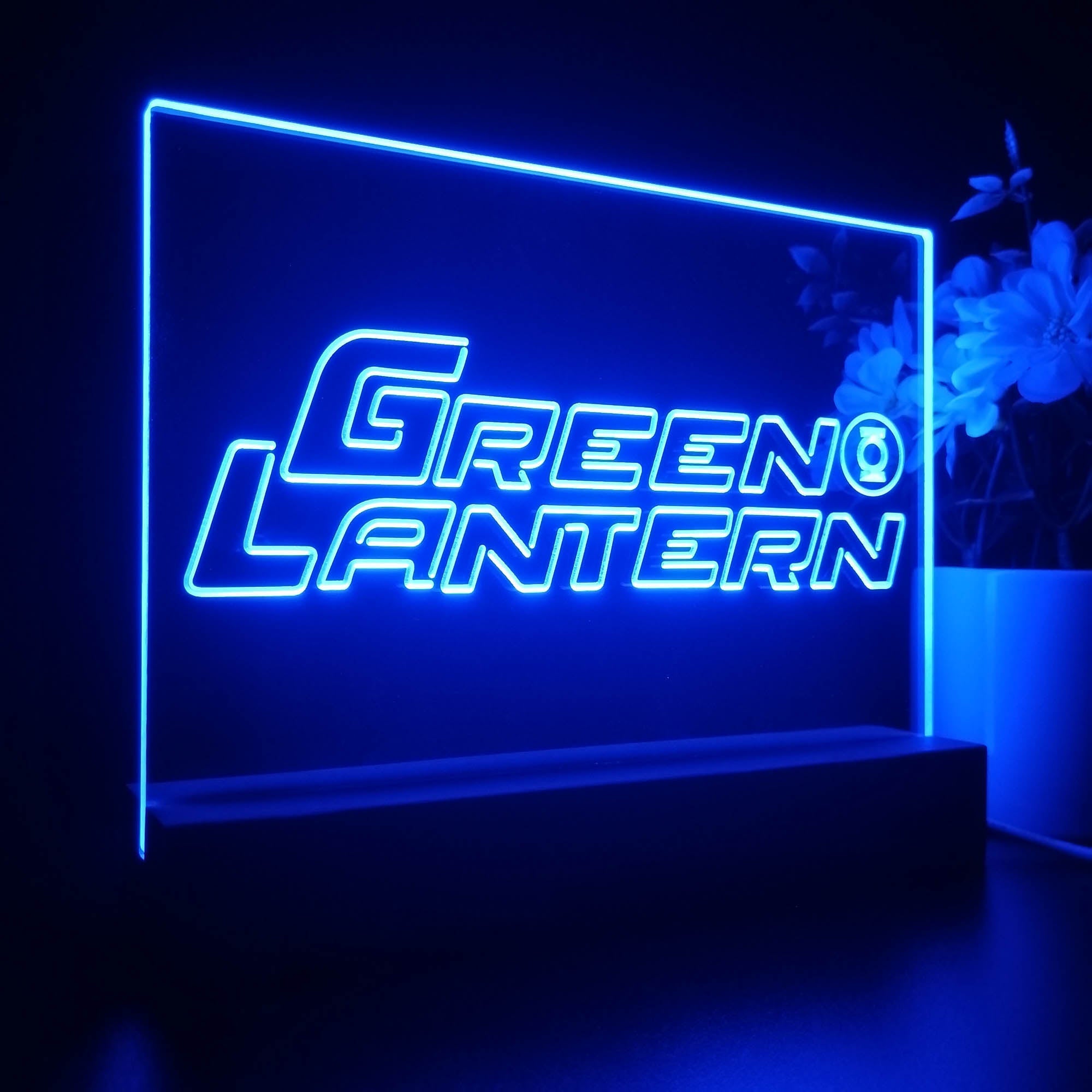 Green Lantern 3D LED Illusion Night Light