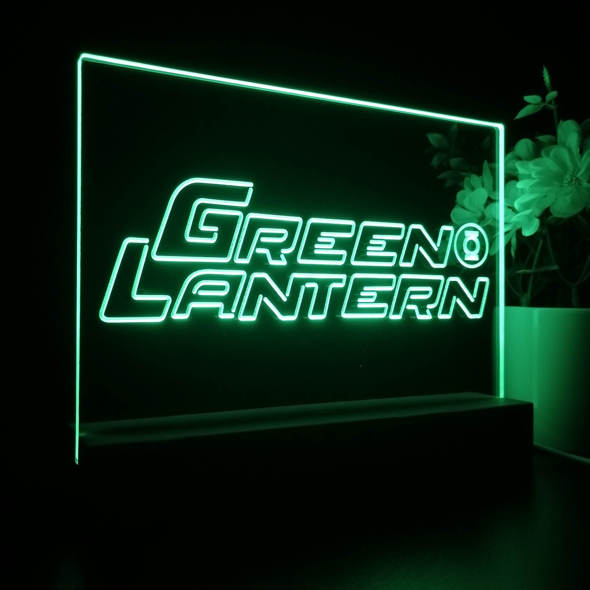 Green Lantern 3D LED Illusion Night Light