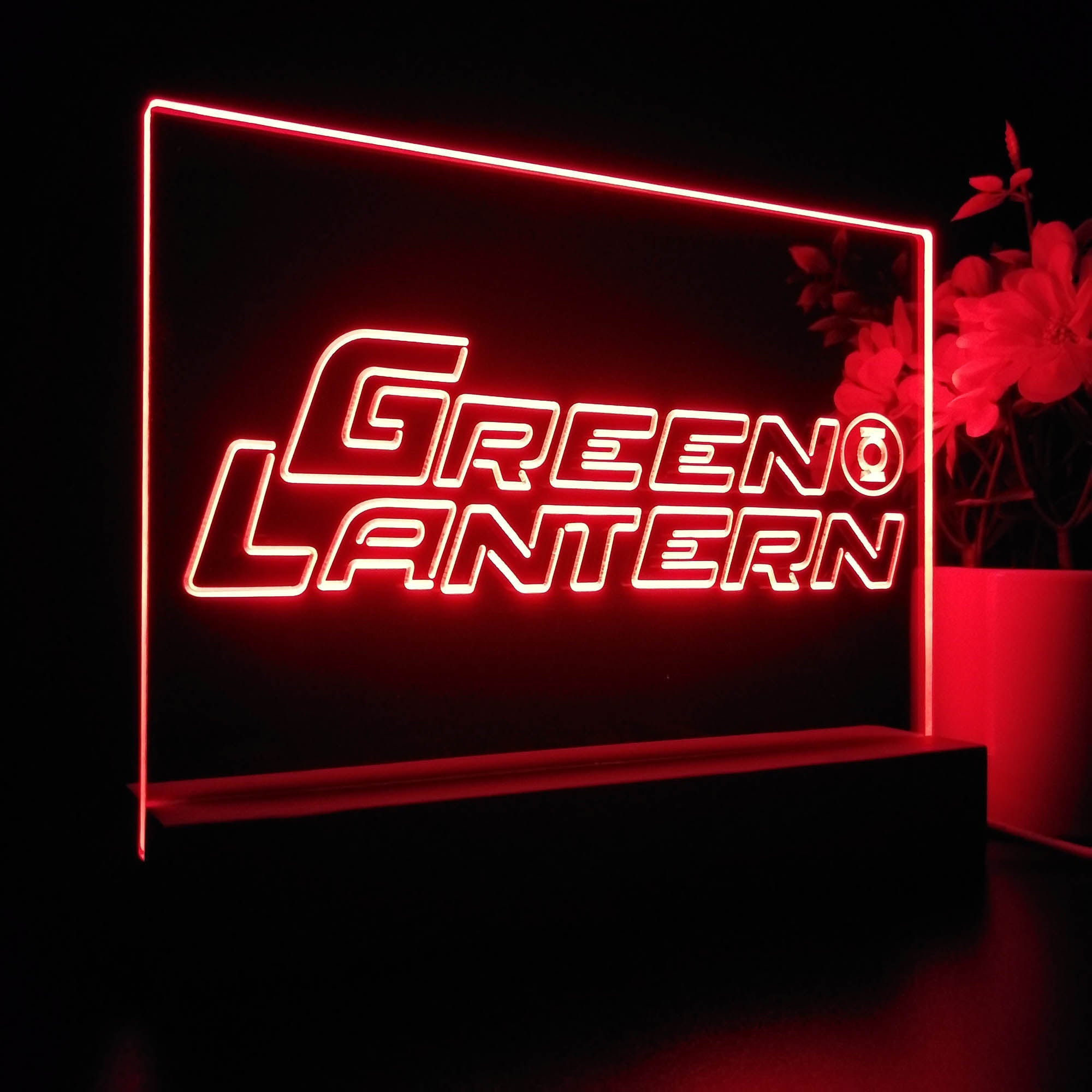 Green Lantern 3D LED Illusion Night Light