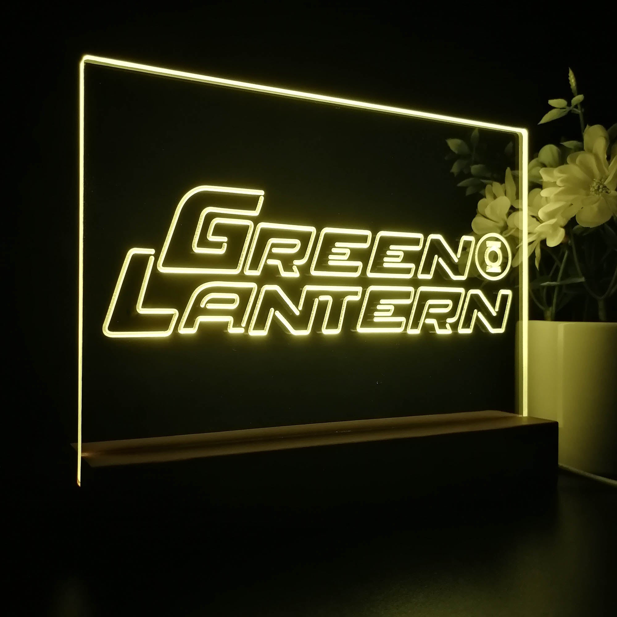 Green Lantern 3D LED Illusion Night Light