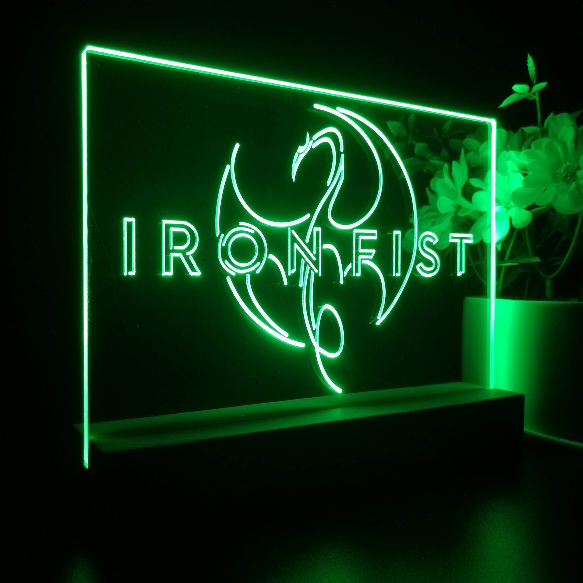 Iron Fist 3D LED Illusion Night Light