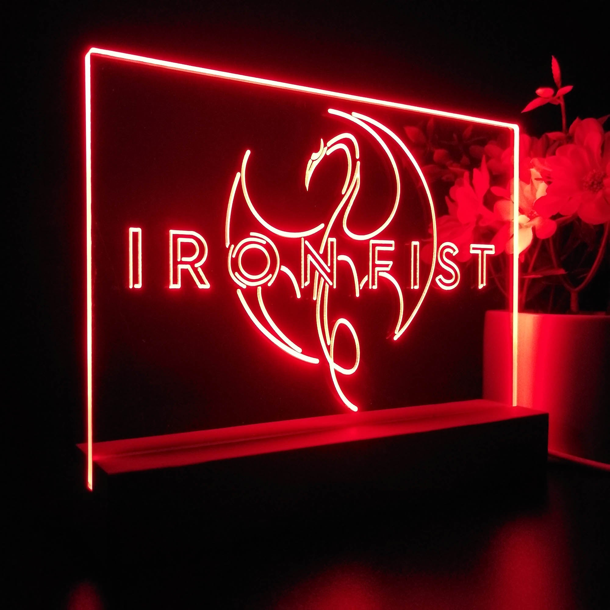 Iron Fist 3D LED Illusion Night Light