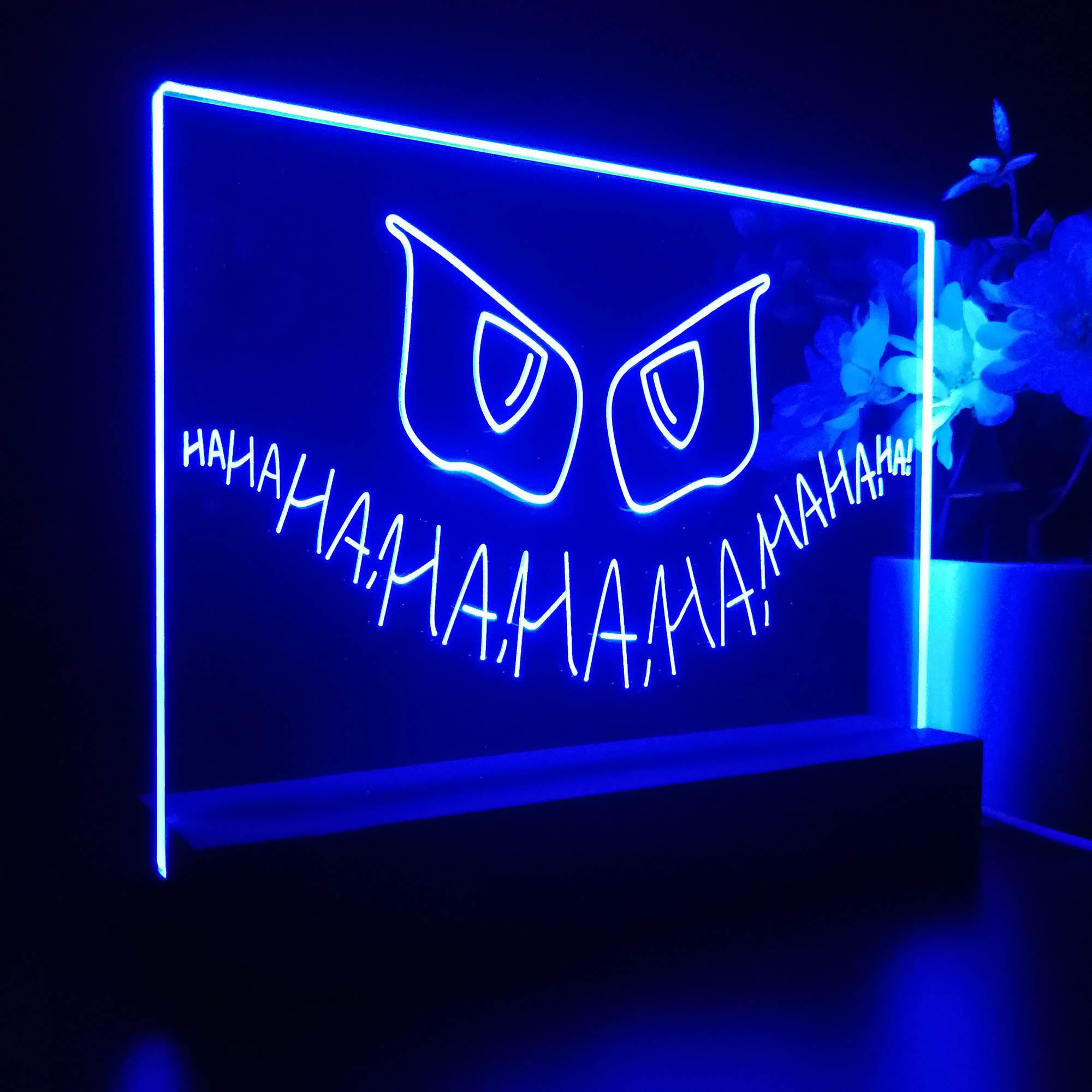 Joker Gotham Hahaha 3D LED Illusion Night Light