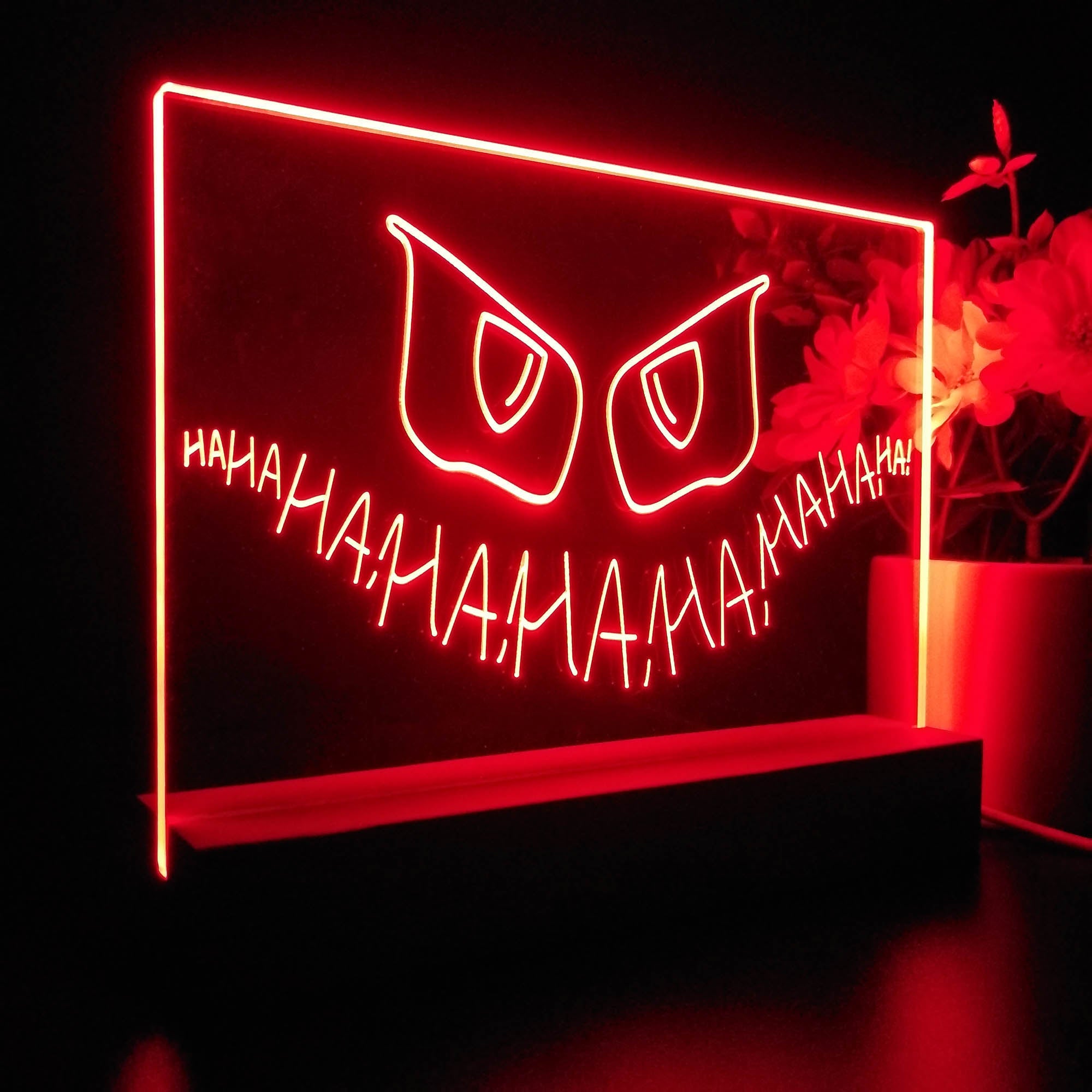 Joker Gotham Hahaha 3D LED Illusion Night Light