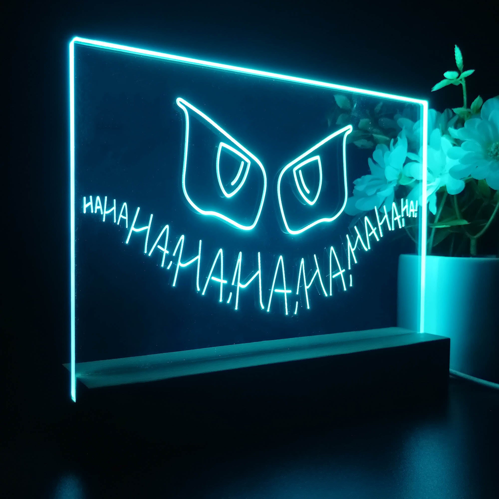 Joker Gotham Hahaha 3D LED Illusion Night Light