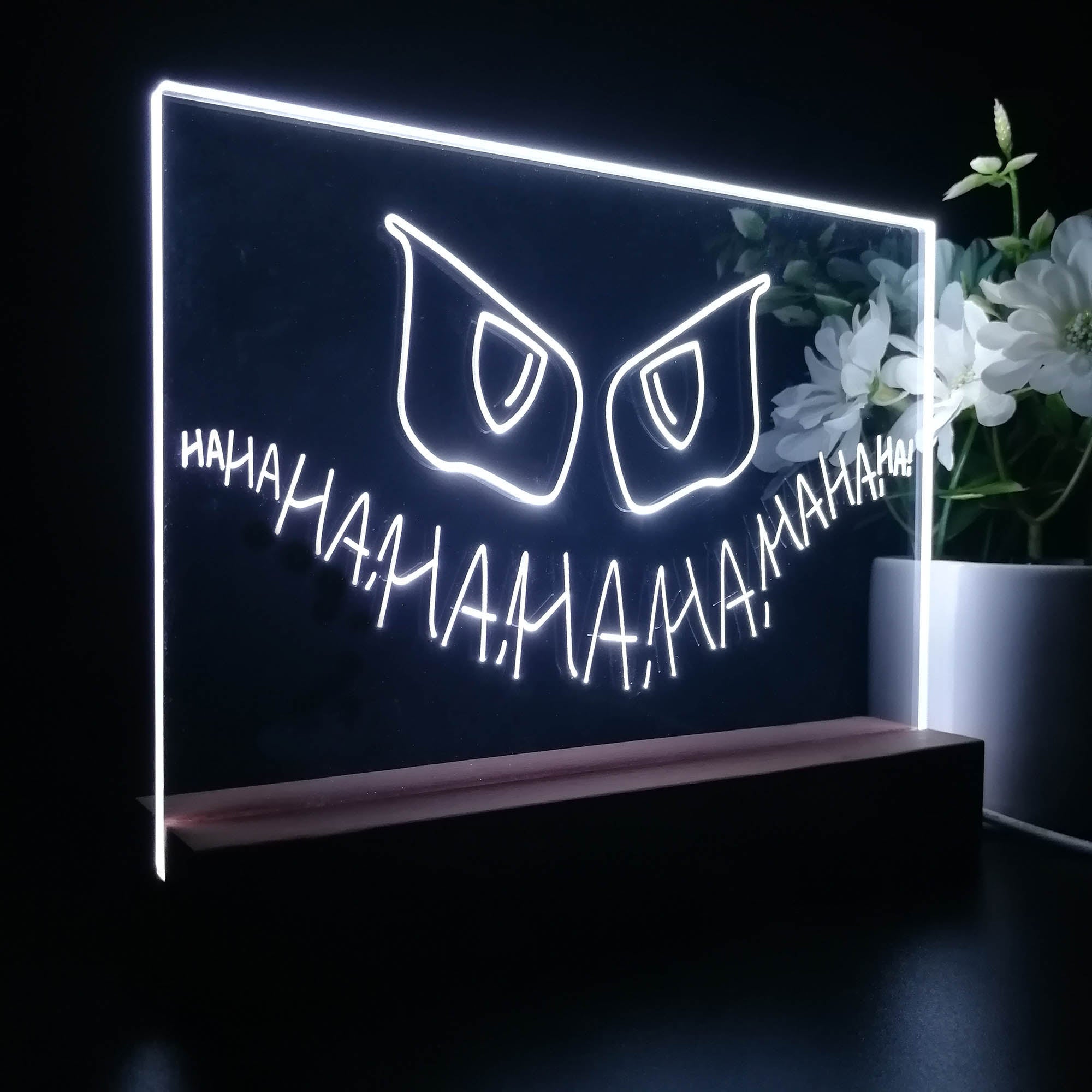 Joker Gotham Hahaha 3D LED Illusion Night Light