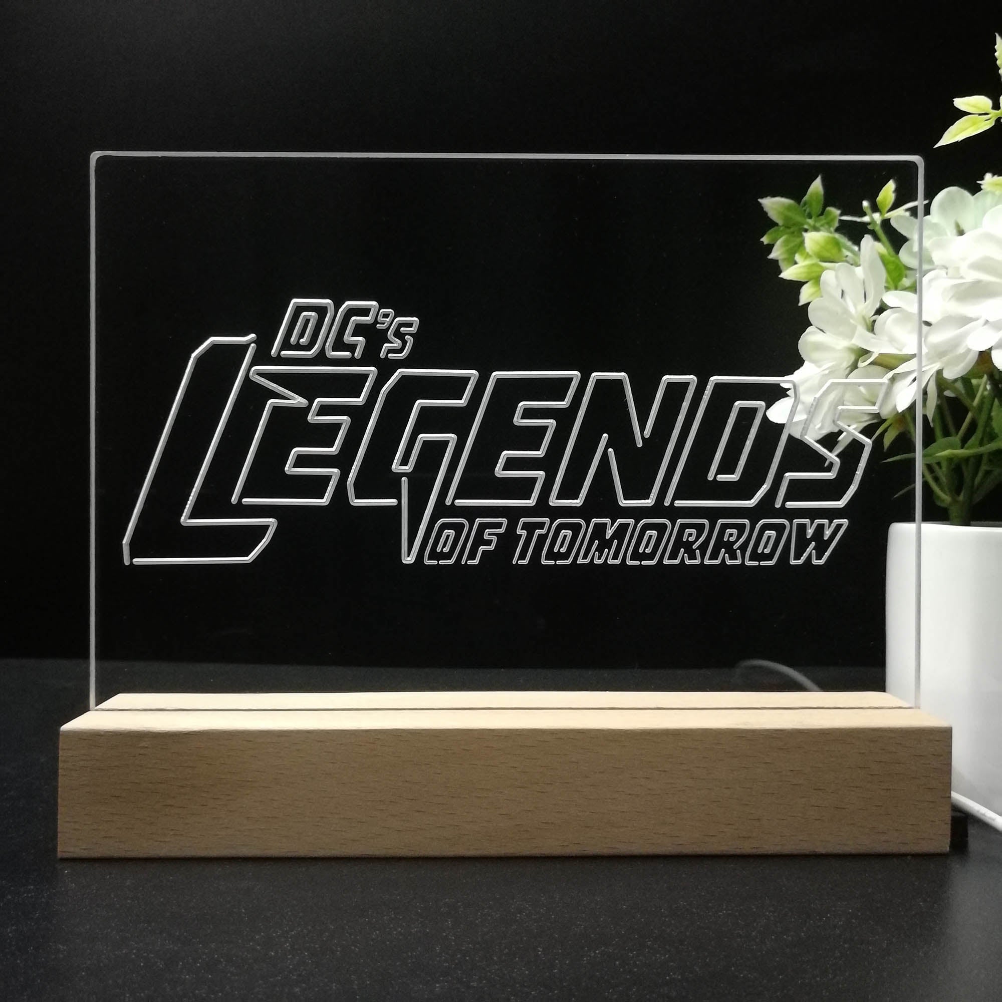 Legends of Tomorrow 3D LED Illusion Night Light