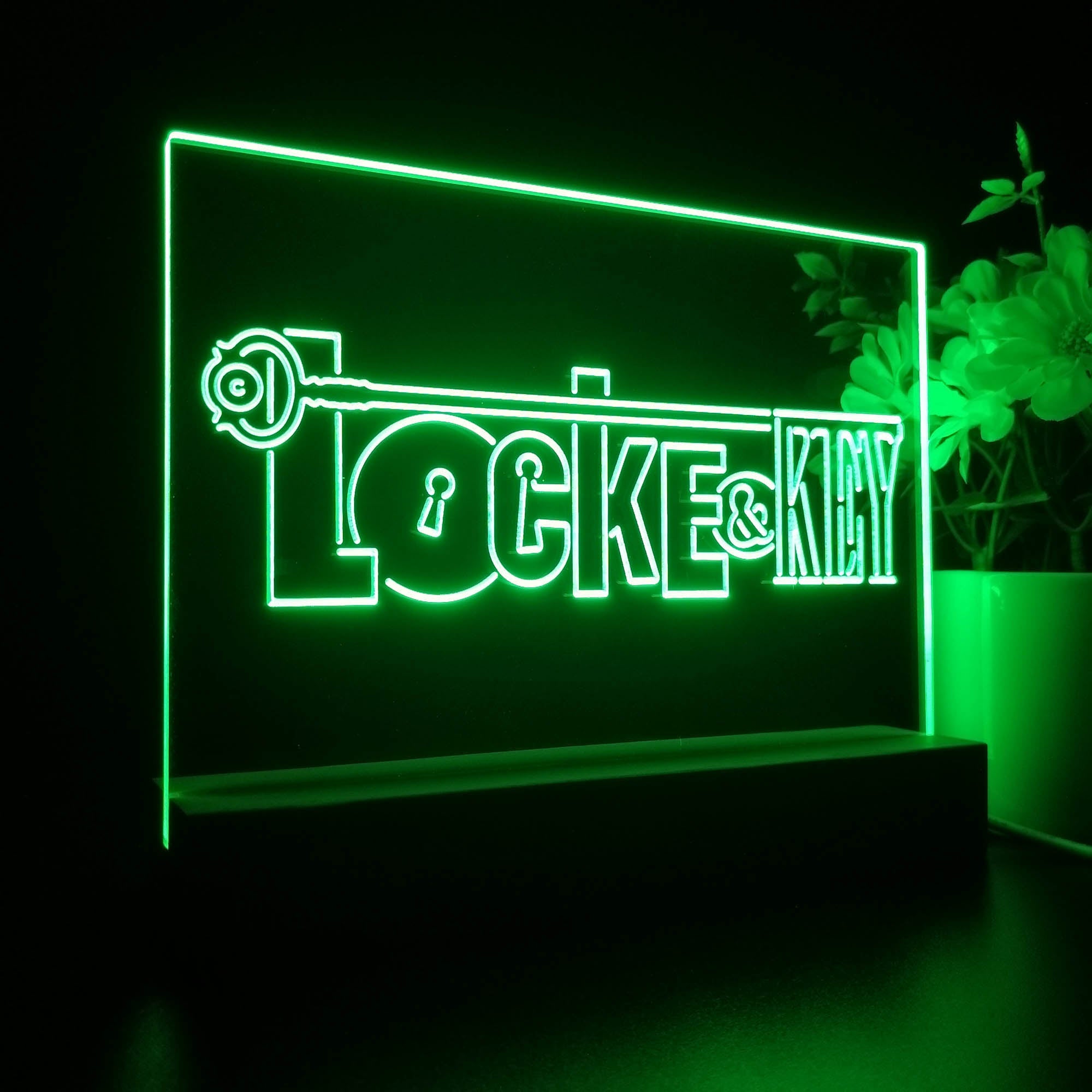 Locke & Key 3D LED Illusion Night Light