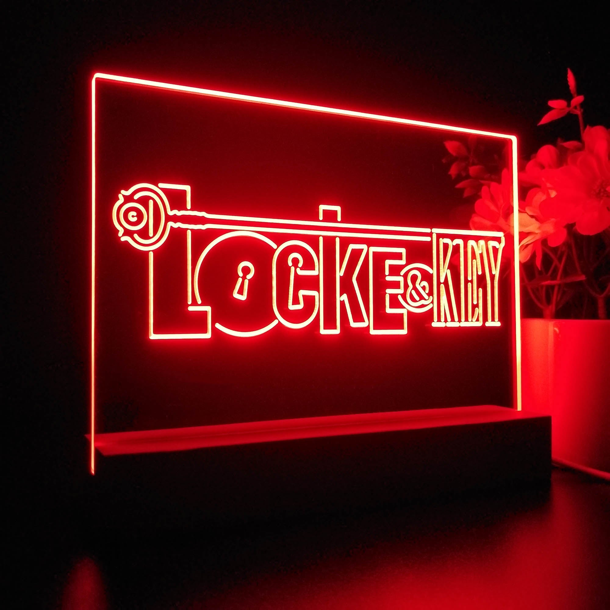 Locke & Key 3D LED Illusion Night Light