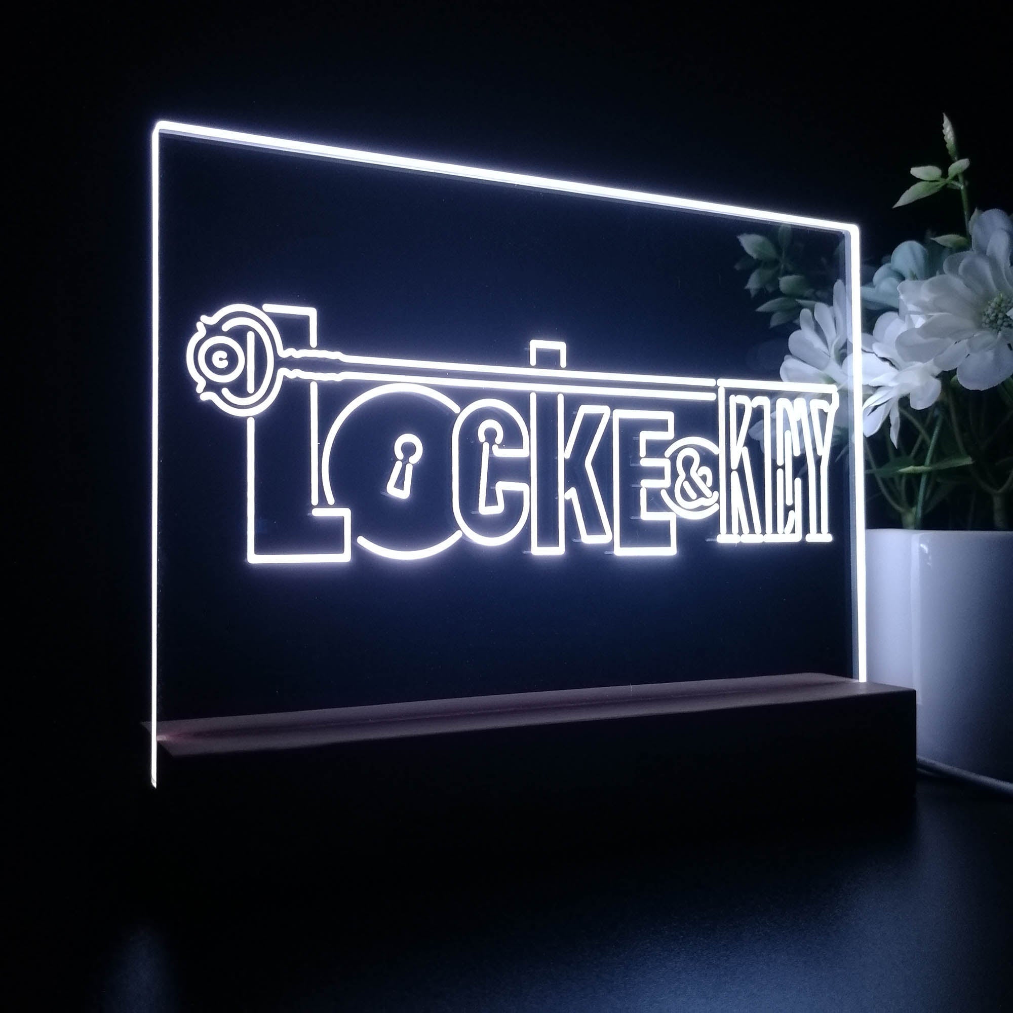 Locke & Key 3D LED Illusion Night Light