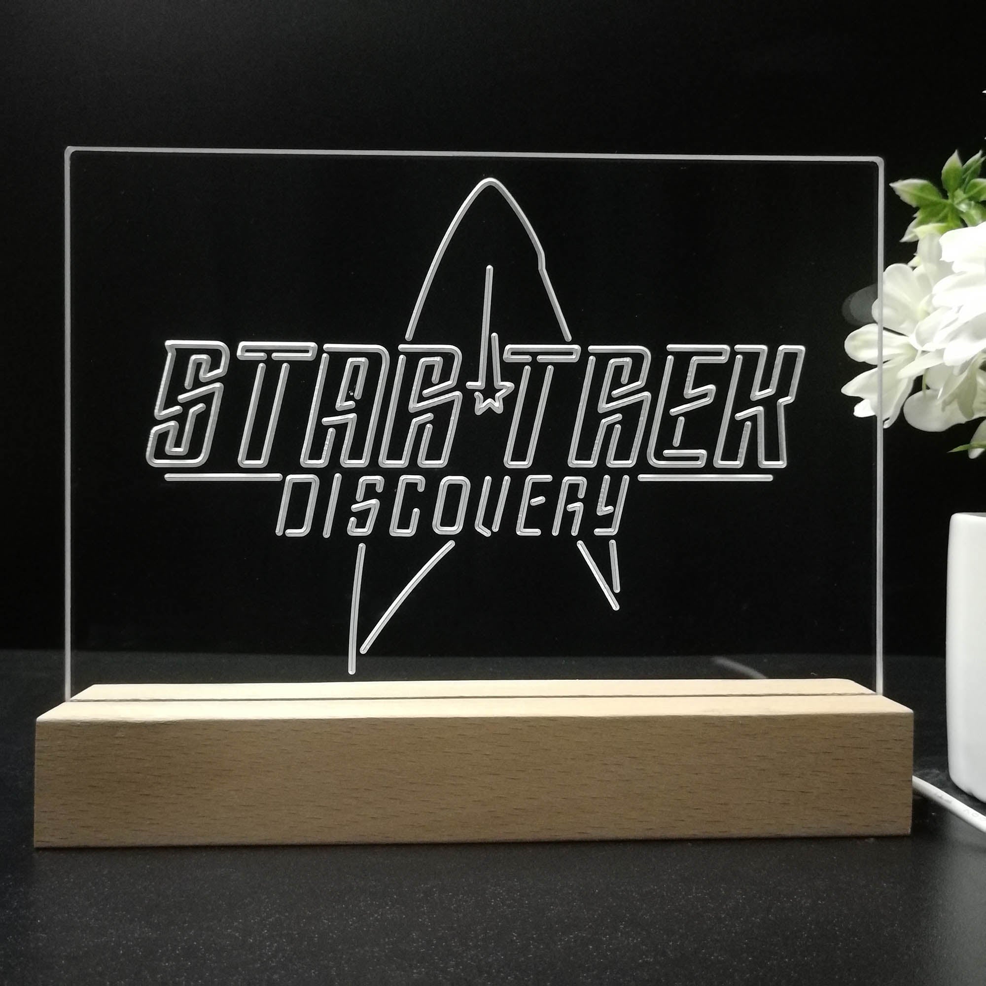 Star Trek Discovery 3D LED Illusion Night Light