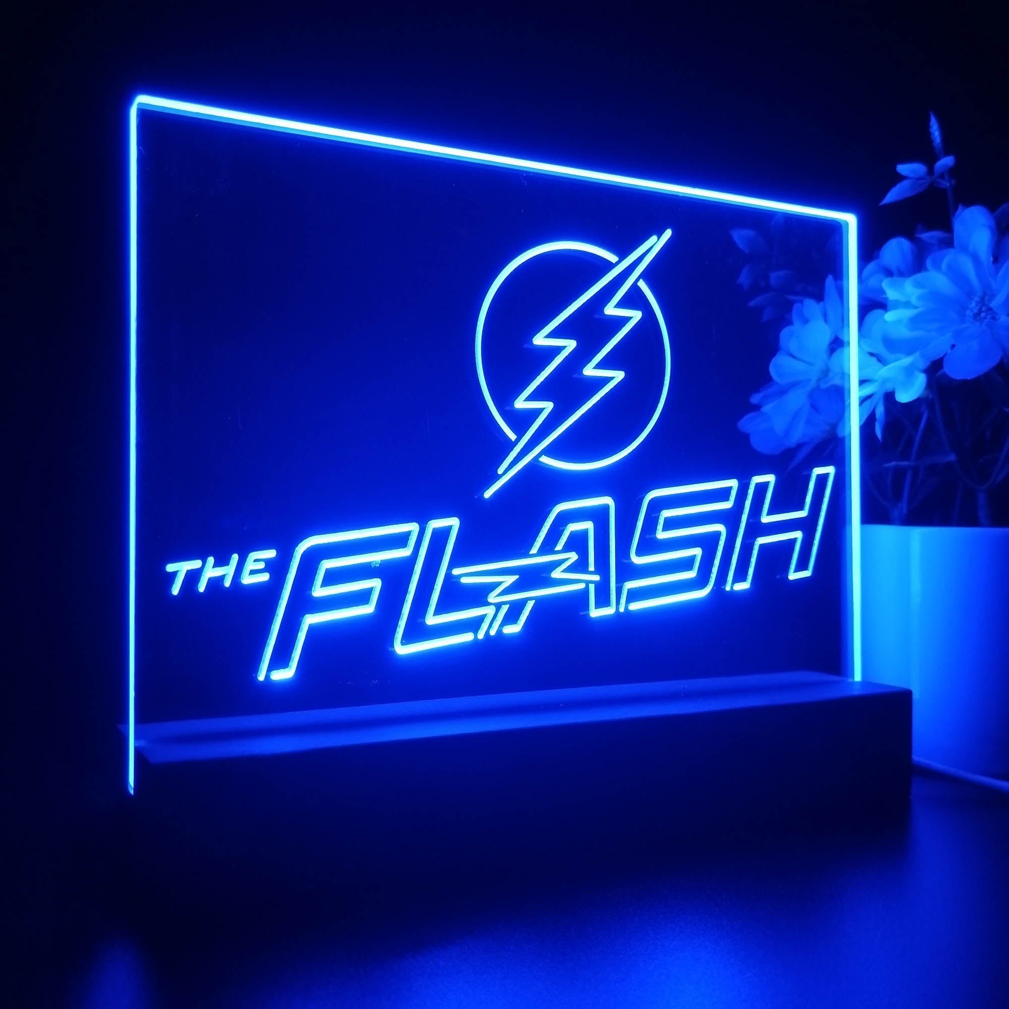 The Flash 3D LED Illusion Night Light