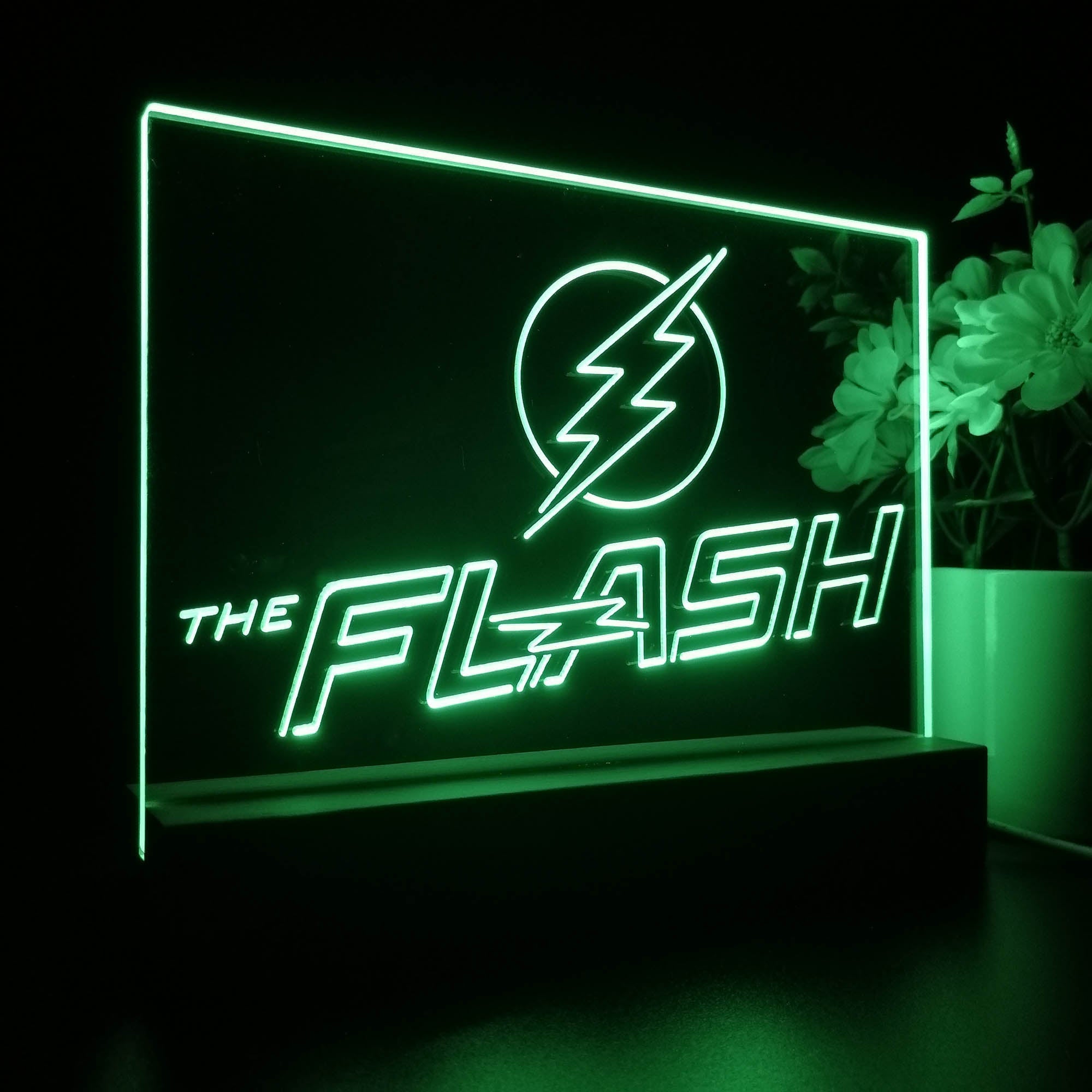 The Flash 3D LED Illusion Night Light