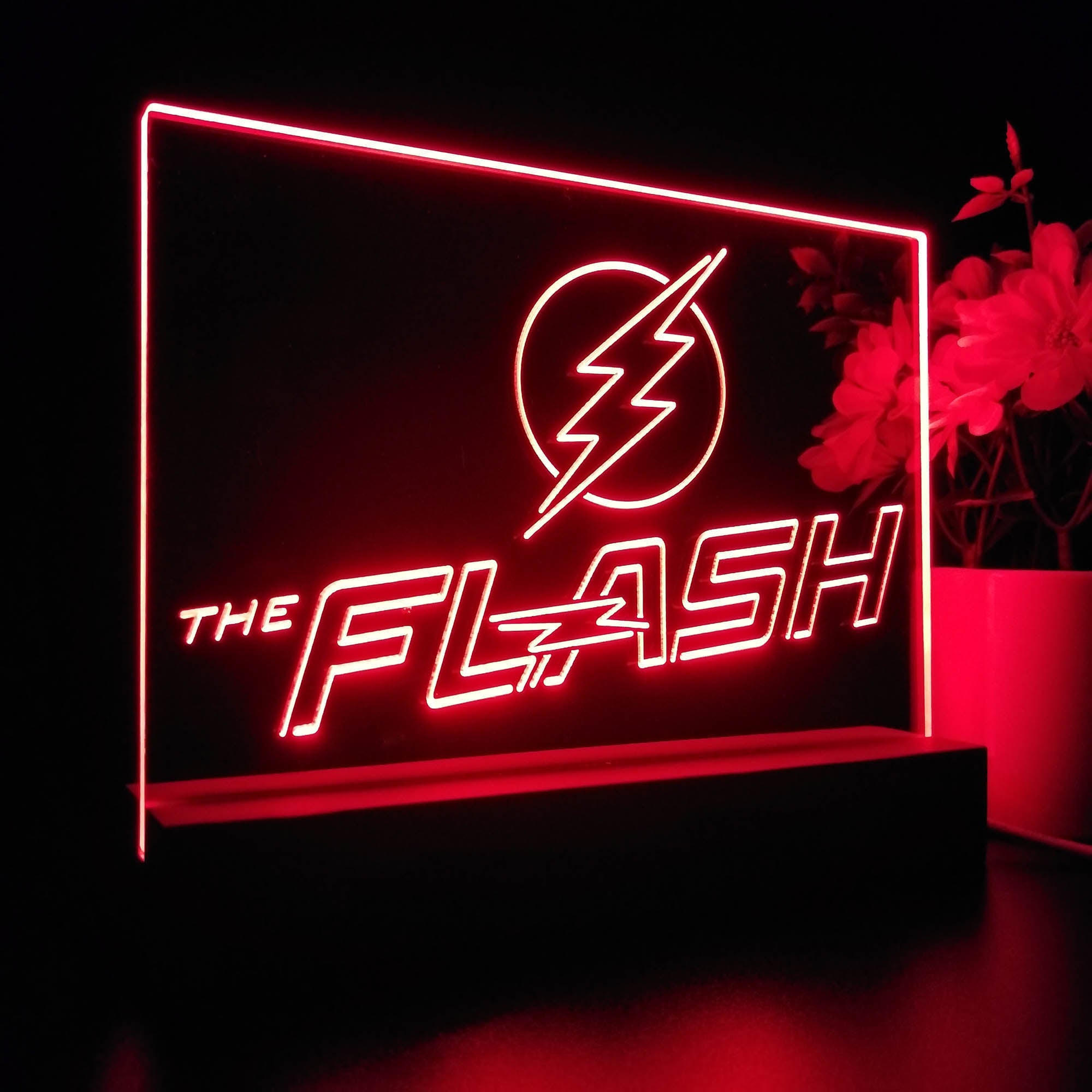 The Flash 3D LED Illusion Night Light