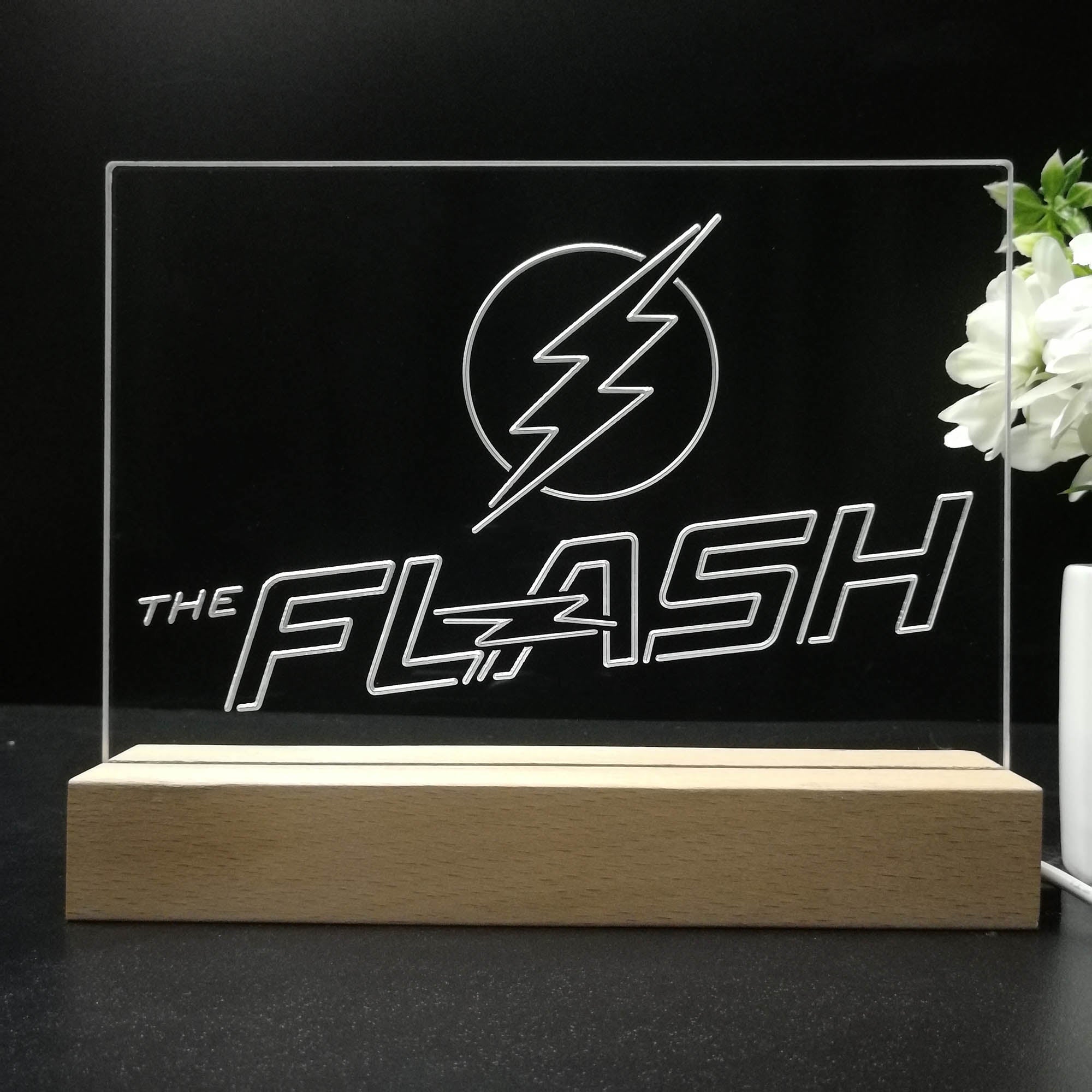 The Flash 3D LED Illusion Night Light