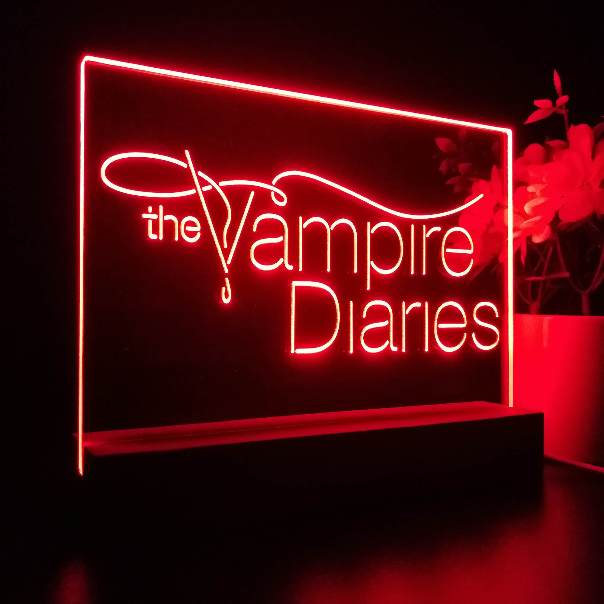 The Vampires Diaries 3D LED Illusion Night Light