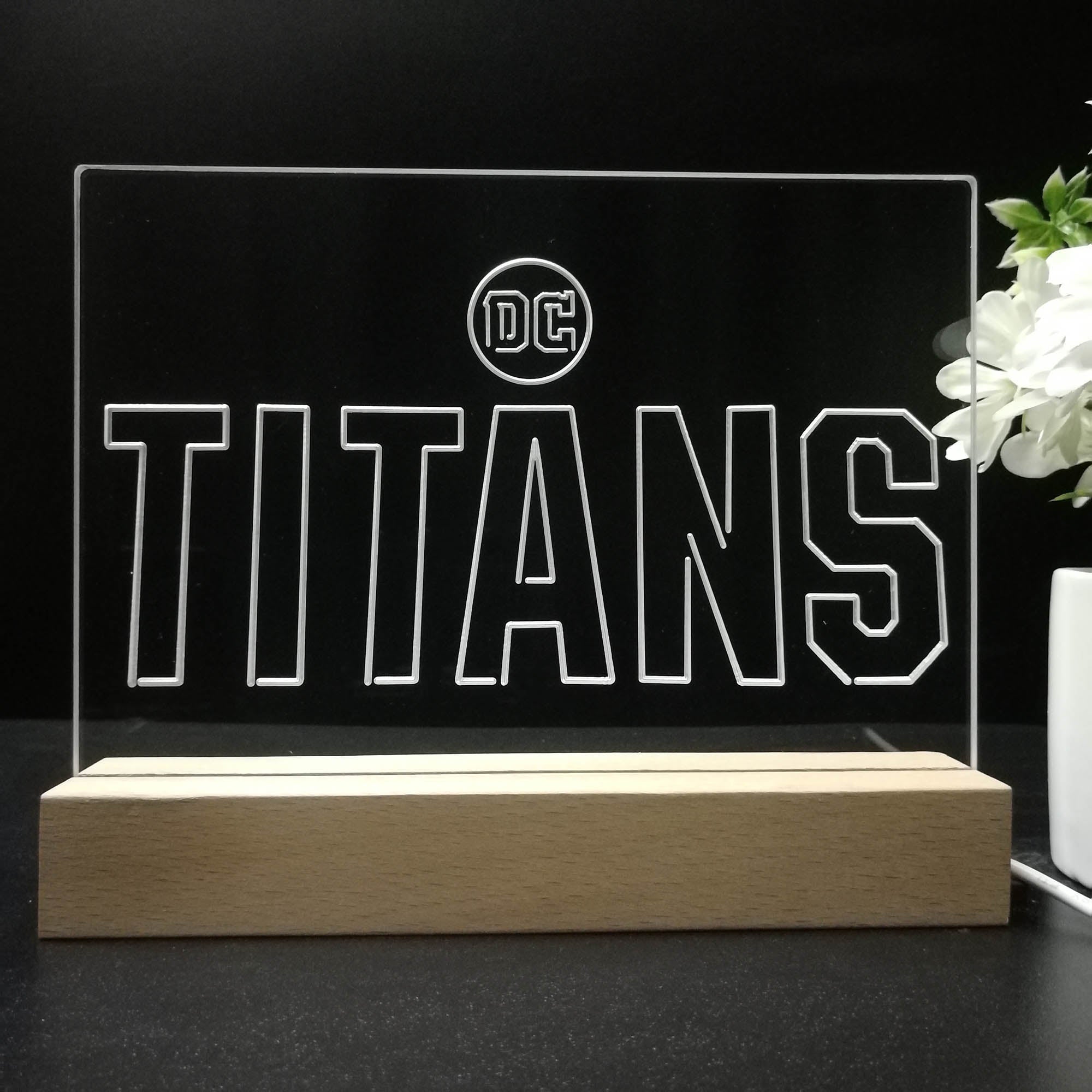 Titans 3D LED Illusion Night Light