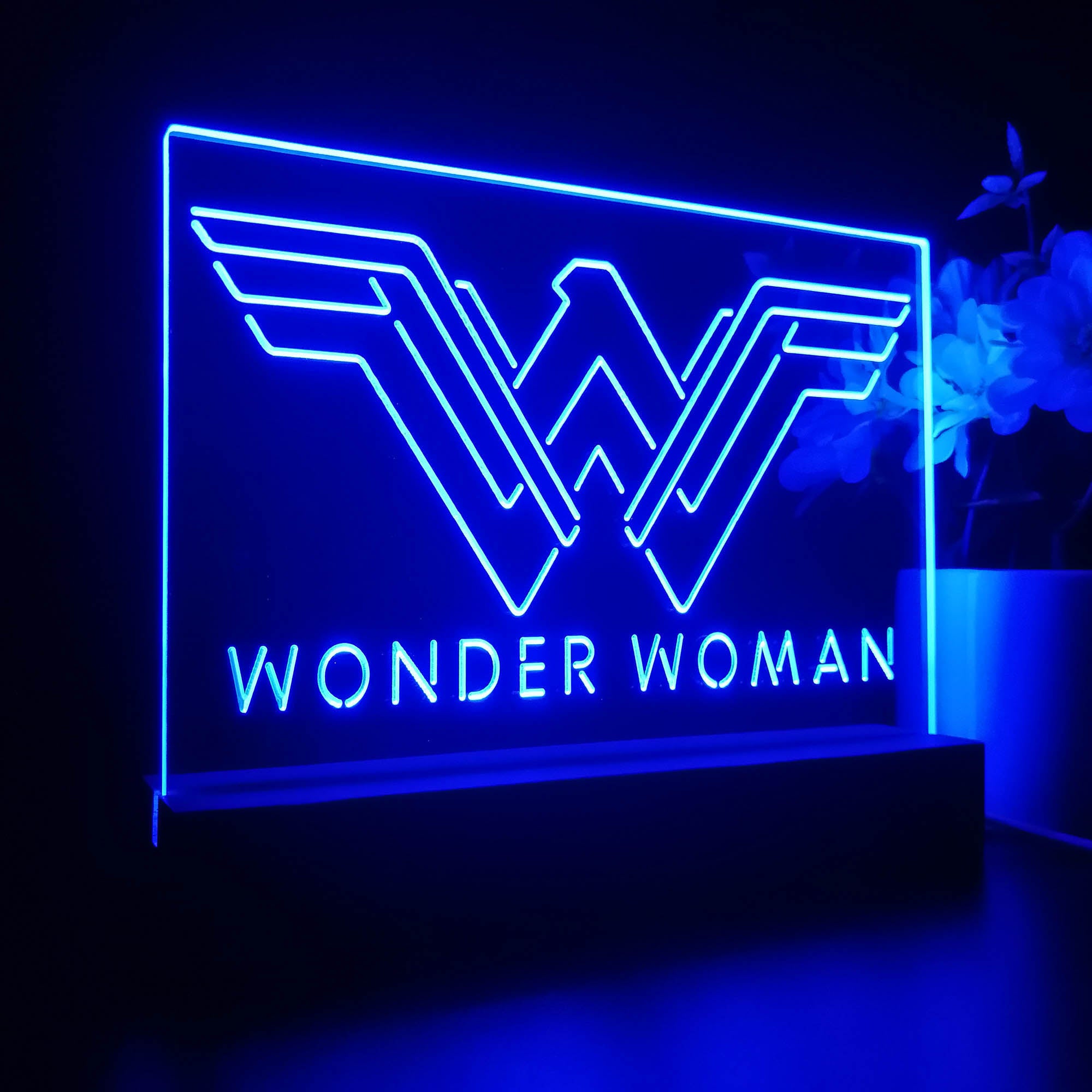 Wonder Woman 3D LED Illusion Night Light