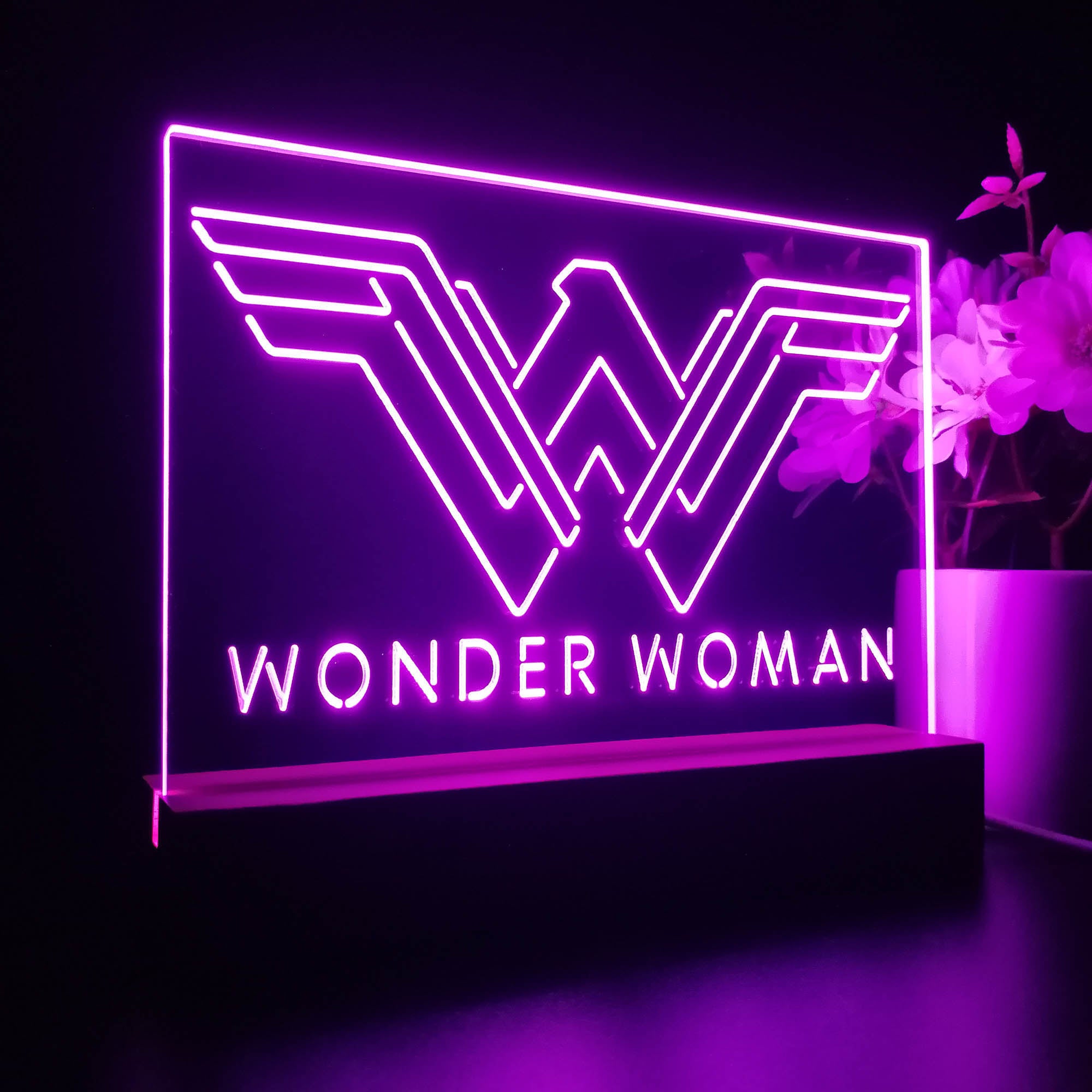 Wonder Woman 3D LED Illusion Night Light