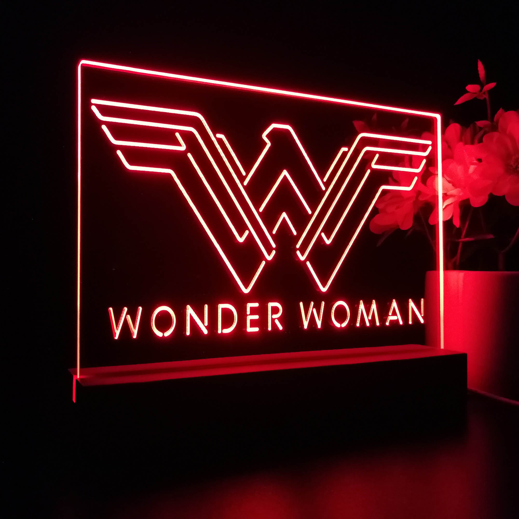 Wonder Woman 3D LED Illusion Night Light