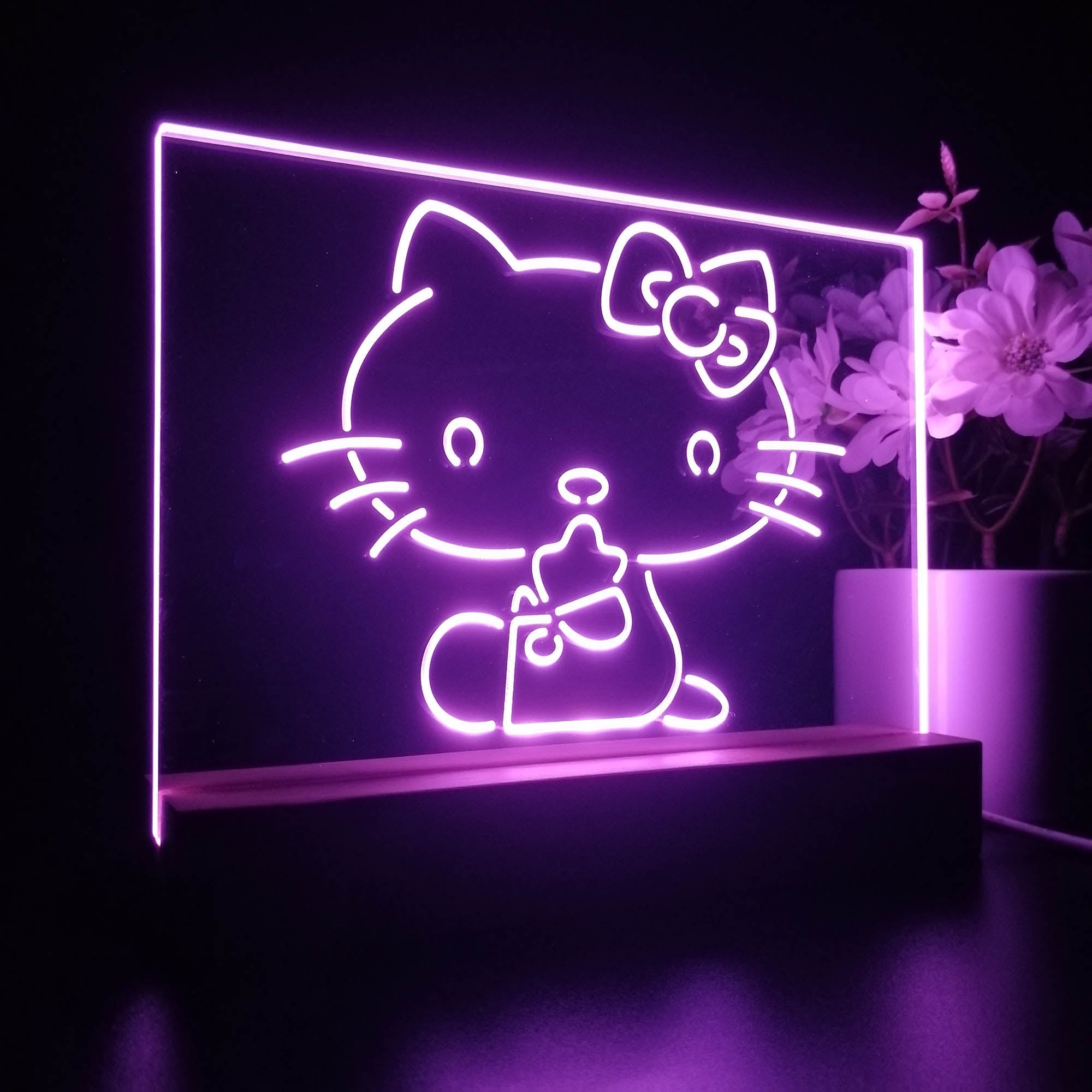 Hello Kitty 3D LED Illusion Night Light