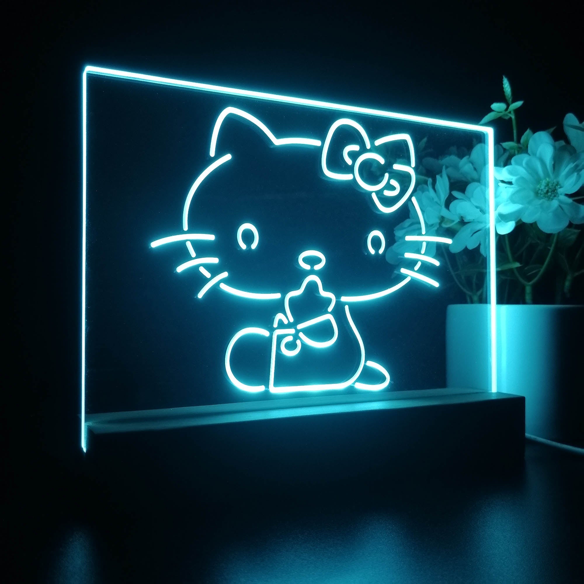 Hello Kitty 3D LED Illusion Night Light