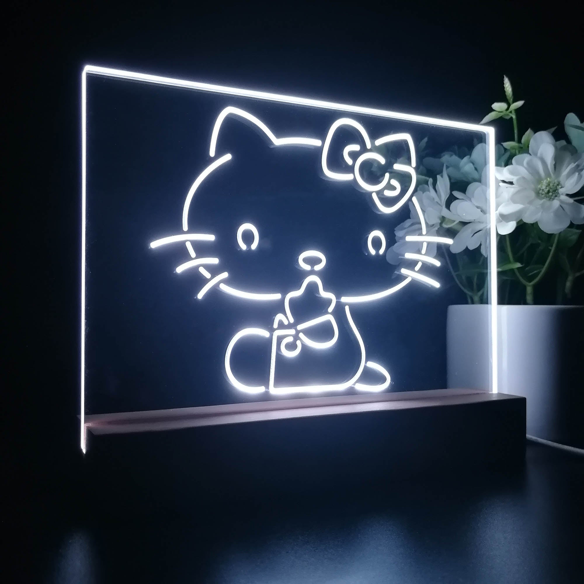 Hello Kitty 3D LED Illusion Night Light