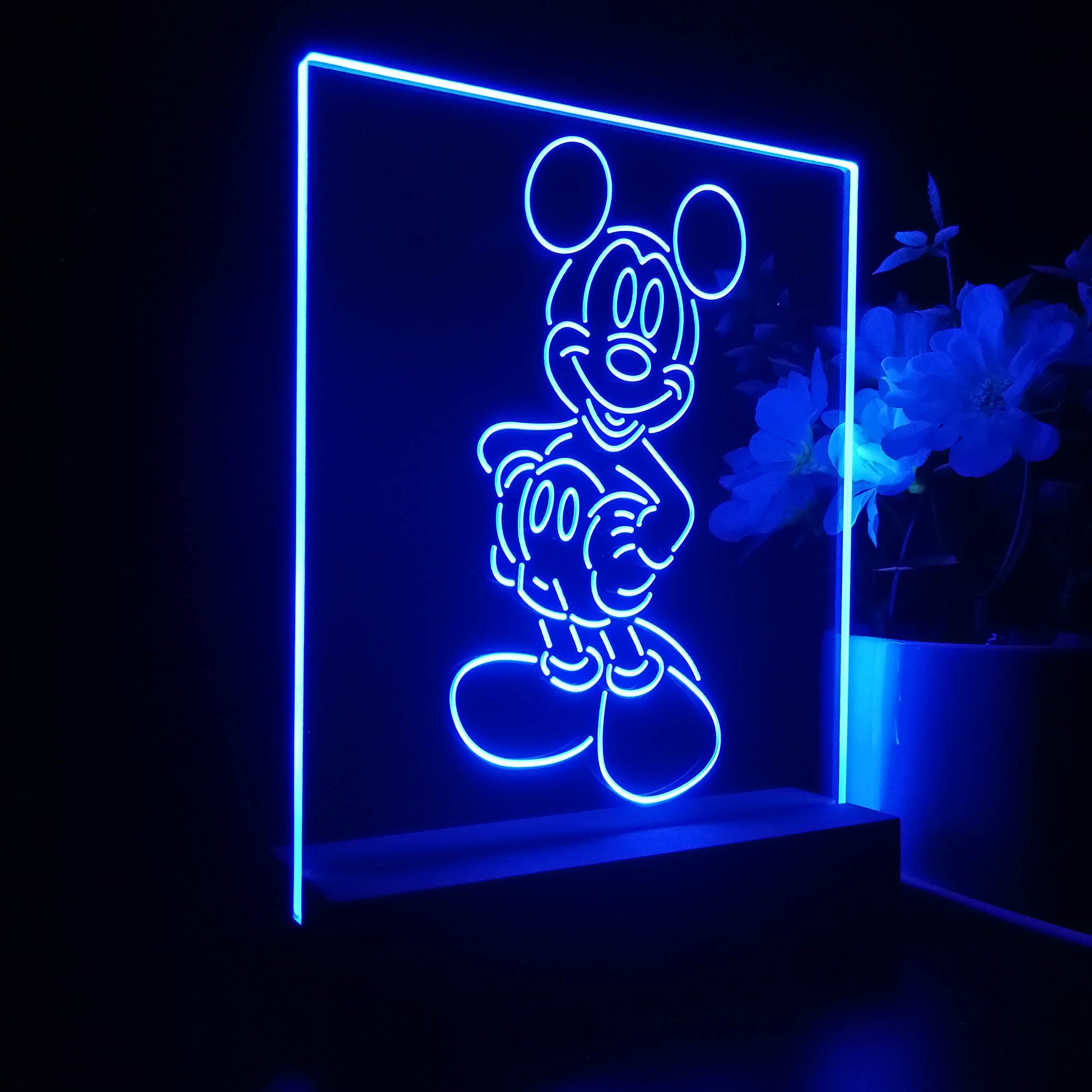 Mickeys Mouses 3D LED Illusion Night Light