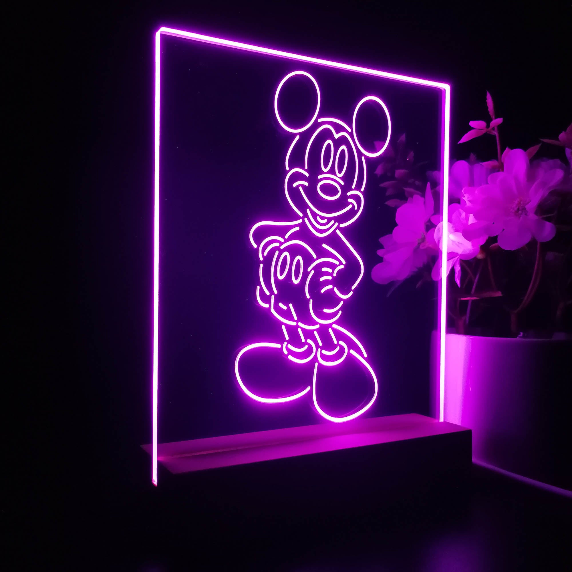 Mickeys Mouses 3D LED Illusion Night Light