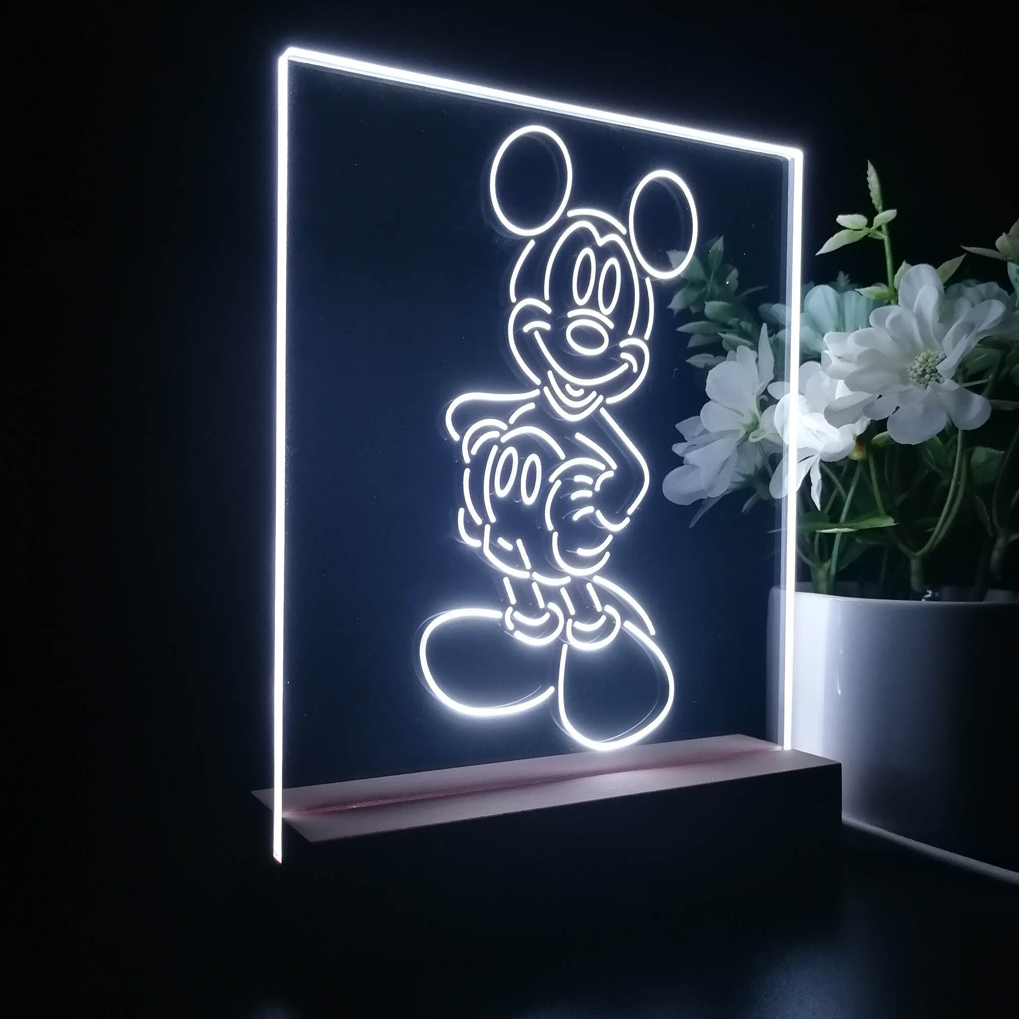 Mickeys Mouses 3D LED Illusion Night Light