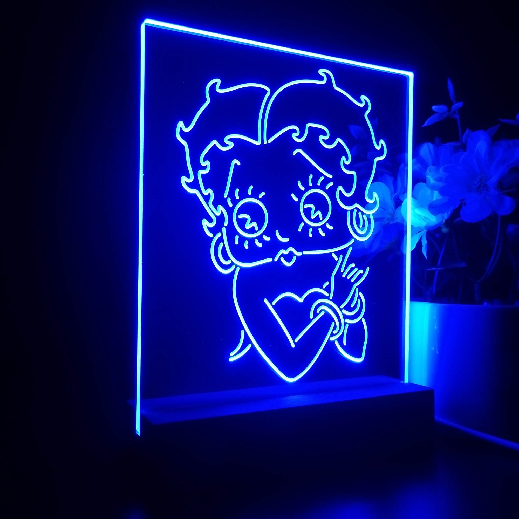 Betty Boop Sweat Girl 3D LED Illusion Night Light