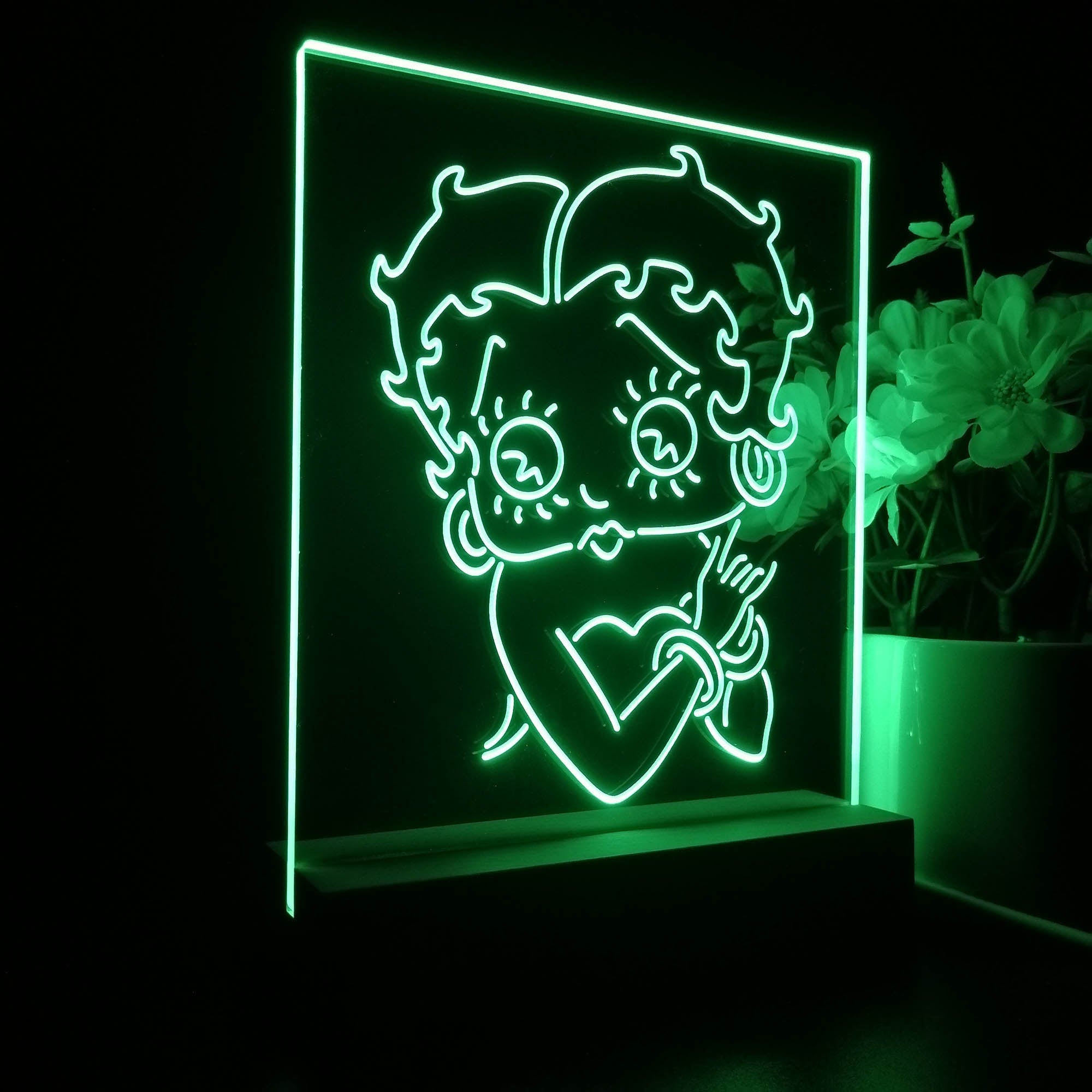 Betty Boop Sweat Girl 3D LED Illusion Night Light