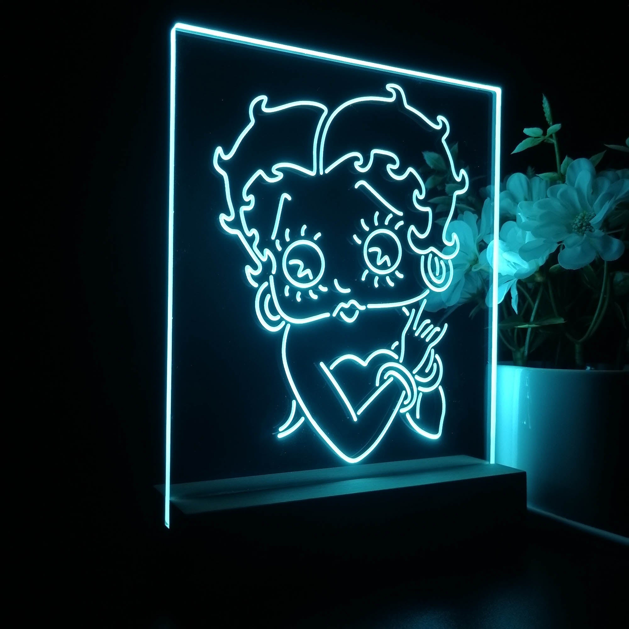 Betty Boop Sweat Girl 3D LED Illusion Night Light