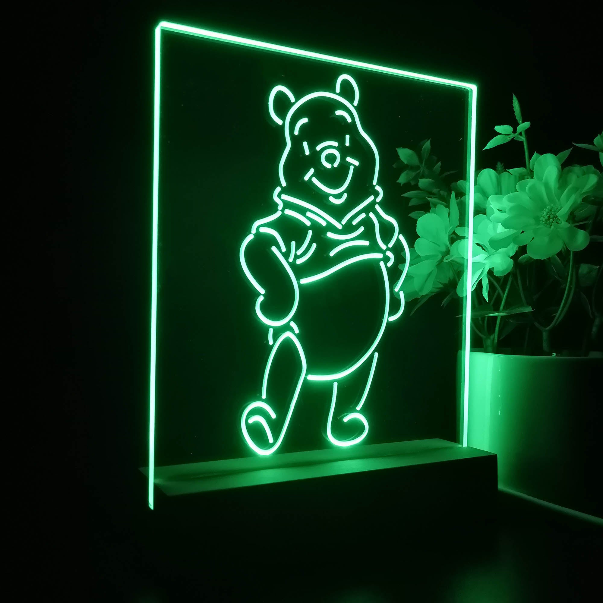 Winnie the Pooh Stand Up 3D LED Illusion Night Light