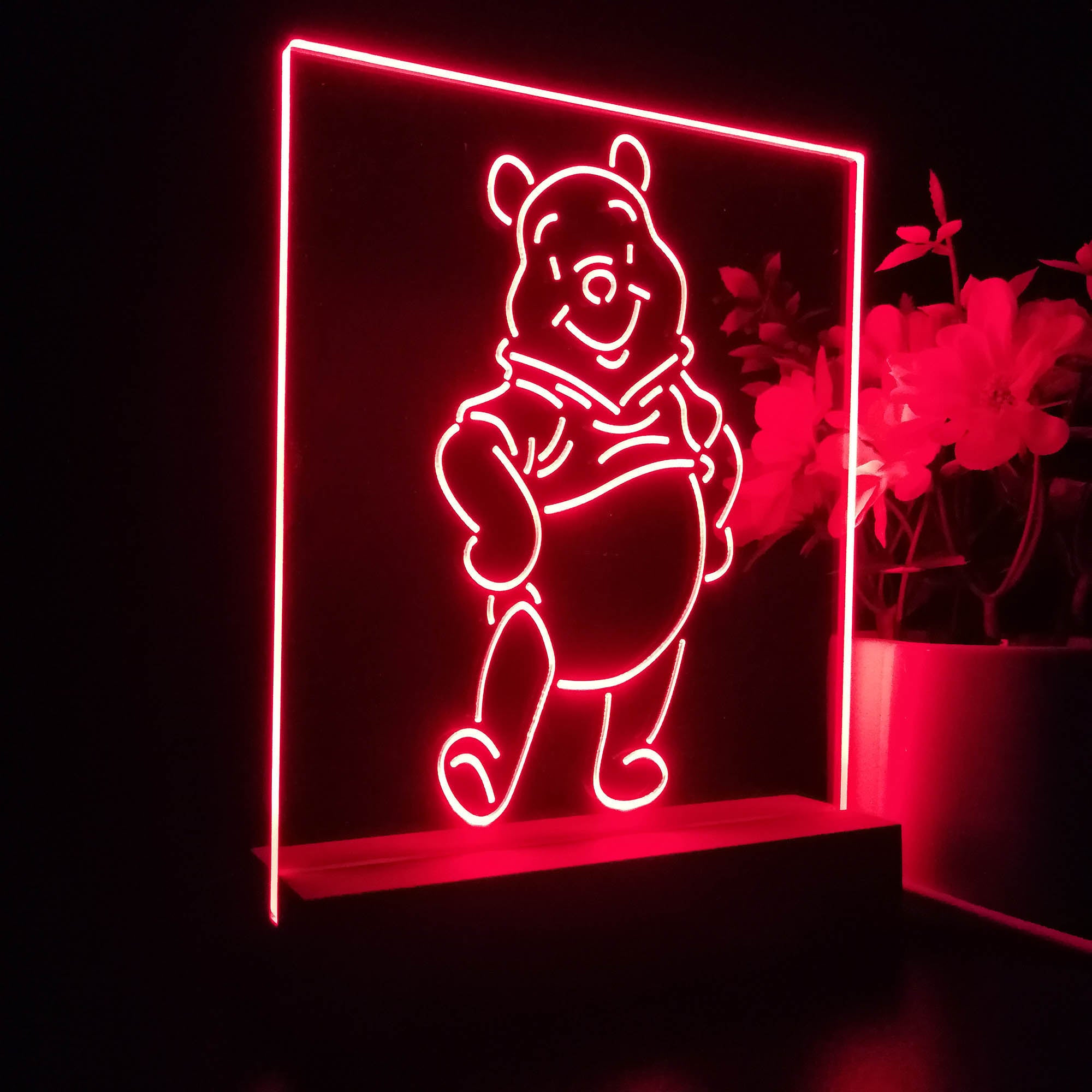 Winnie the Pooh Stand Up 3D LED Illusion Night Light