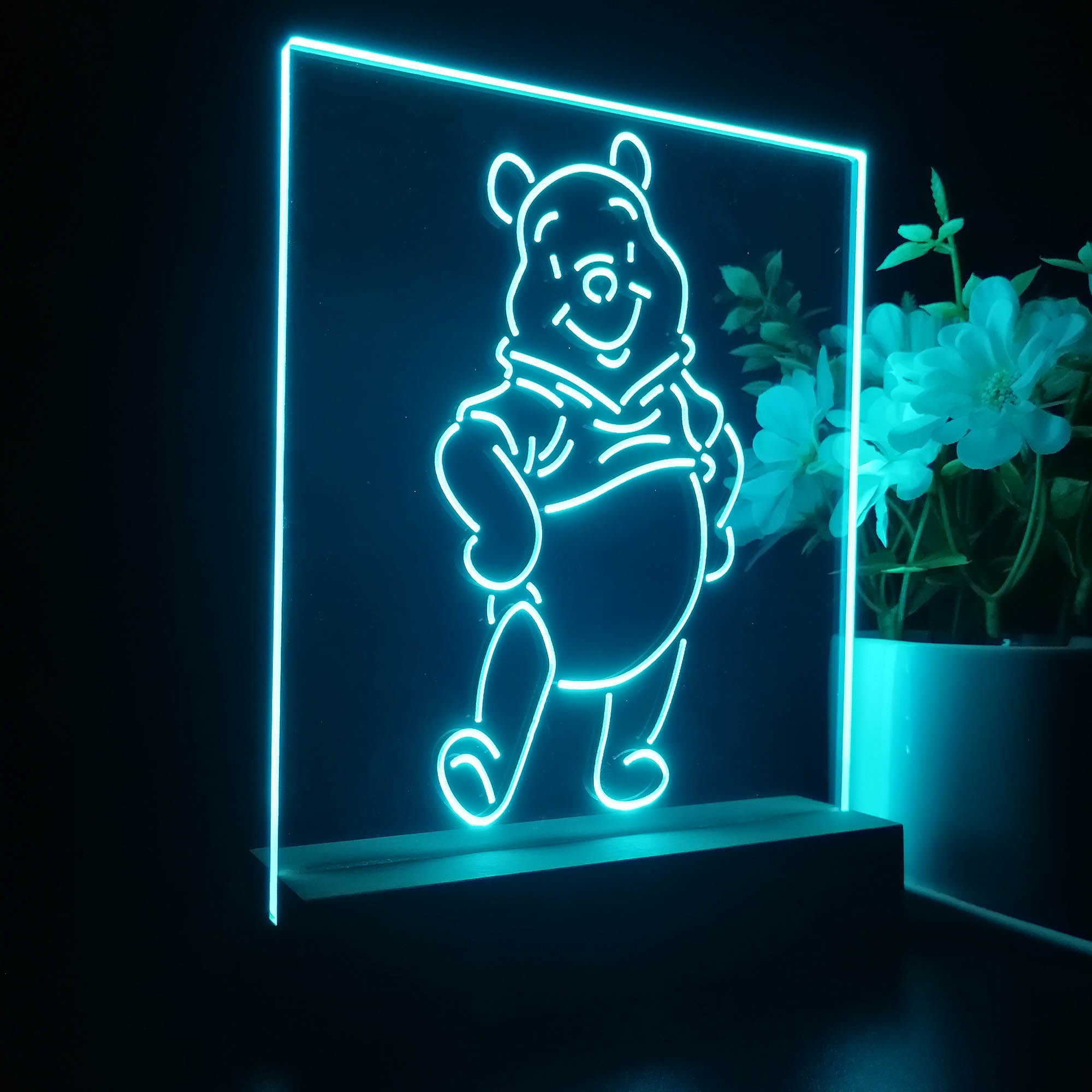 Winnie the Pooh Stand Up 3D LED Illusion Night Light