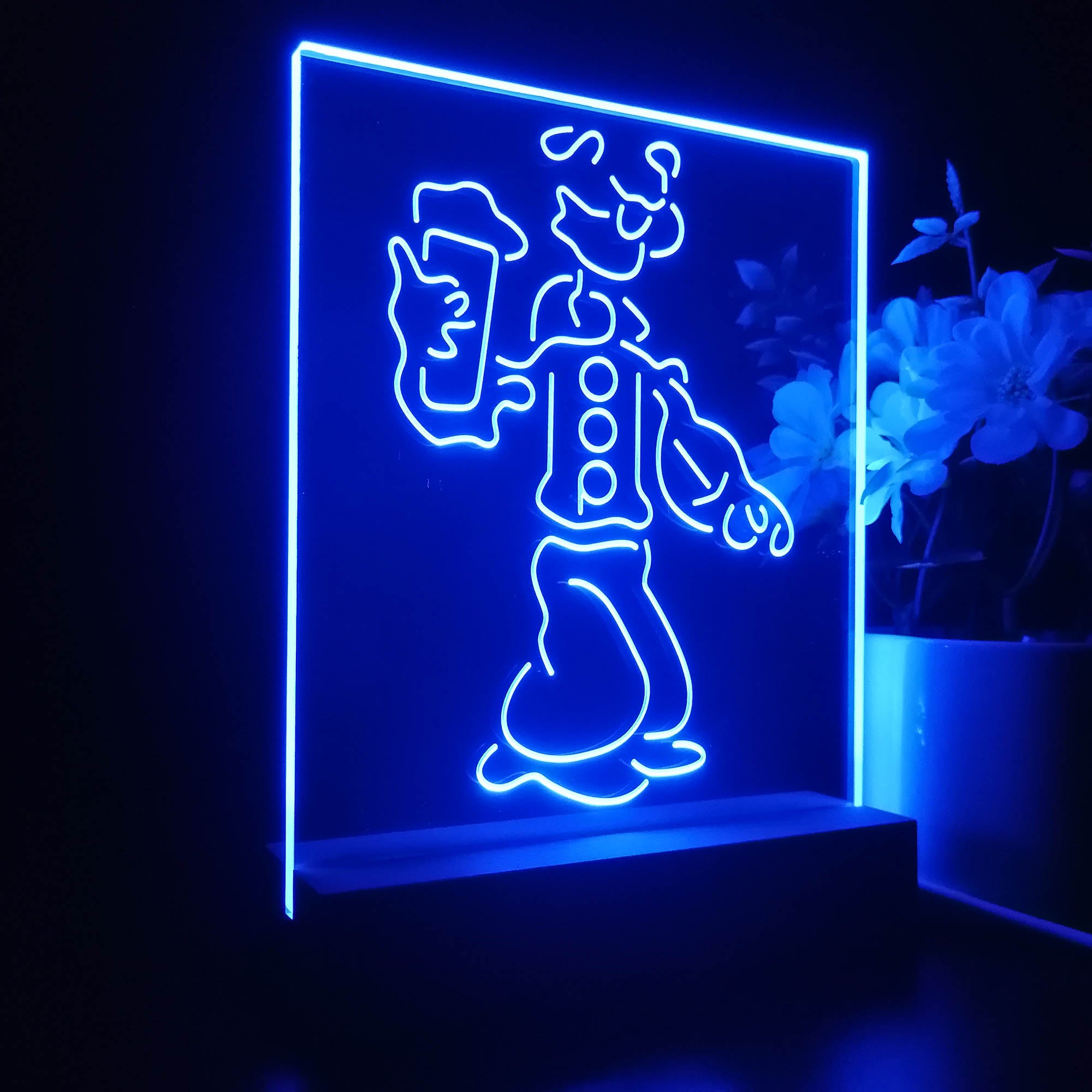 Popeye Cartoon 3D LED Illusion Night Light