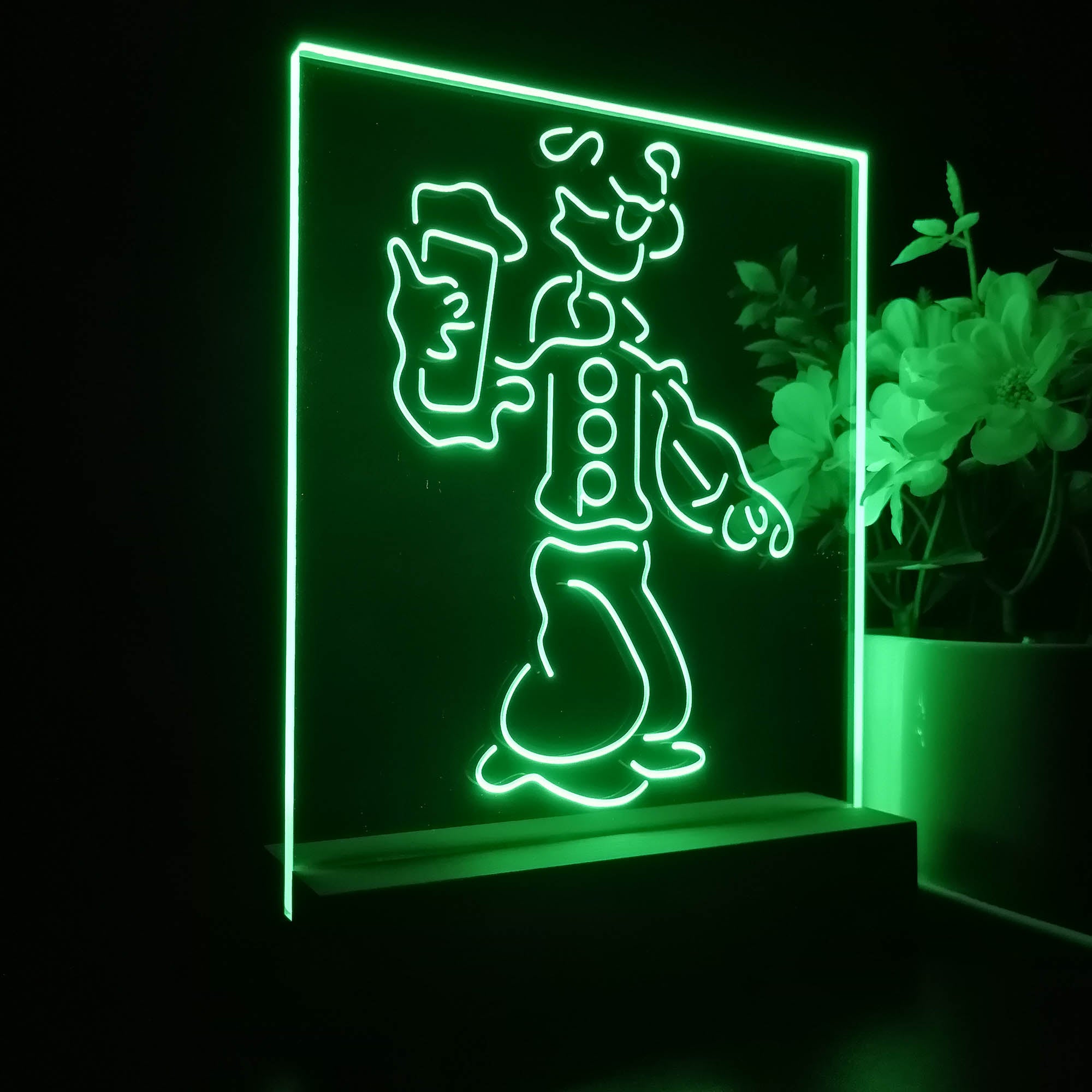 Popeye Cartoon 3D LED Illusion Night Light