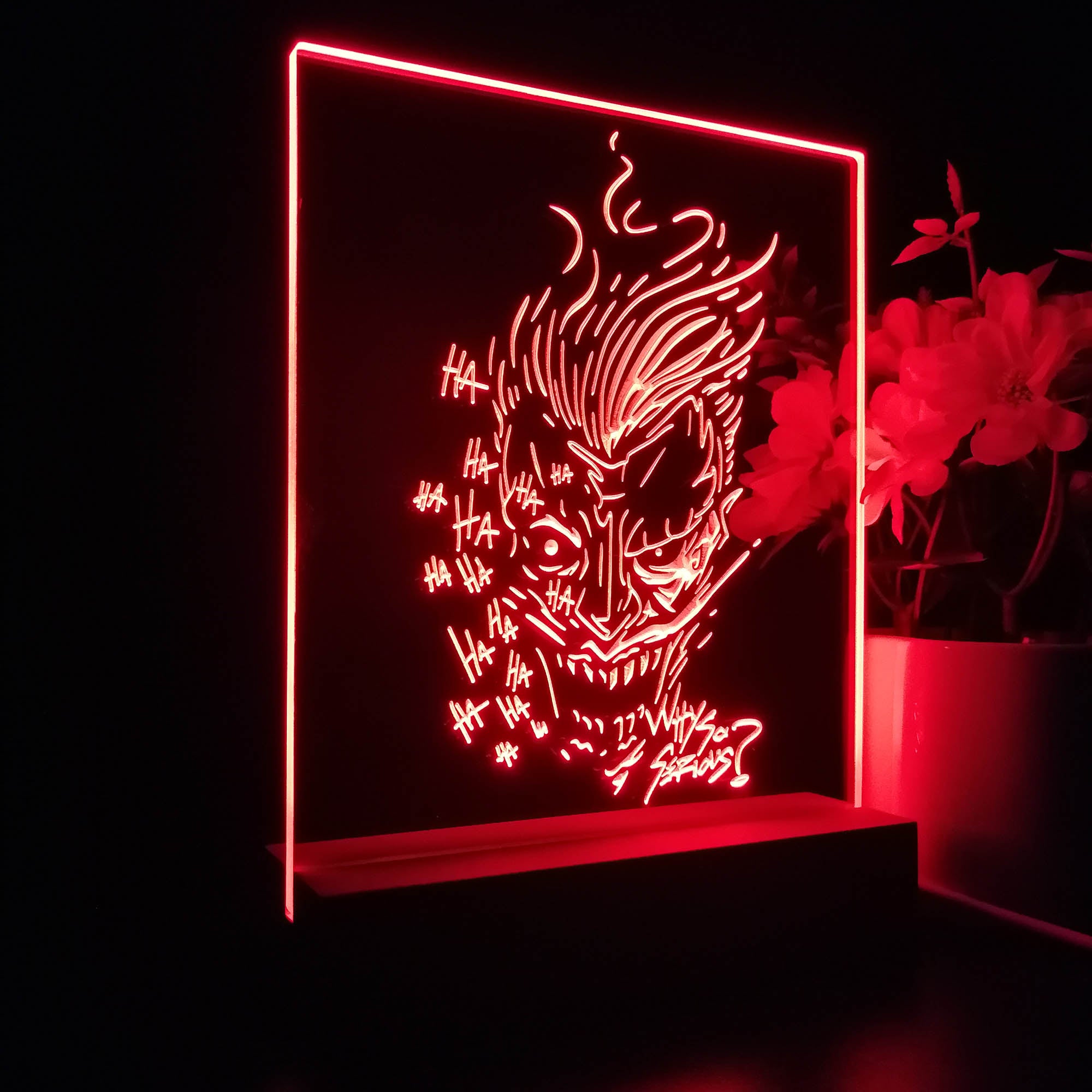 Joker Dc Comics Hero 3D LED Illusion Night Light