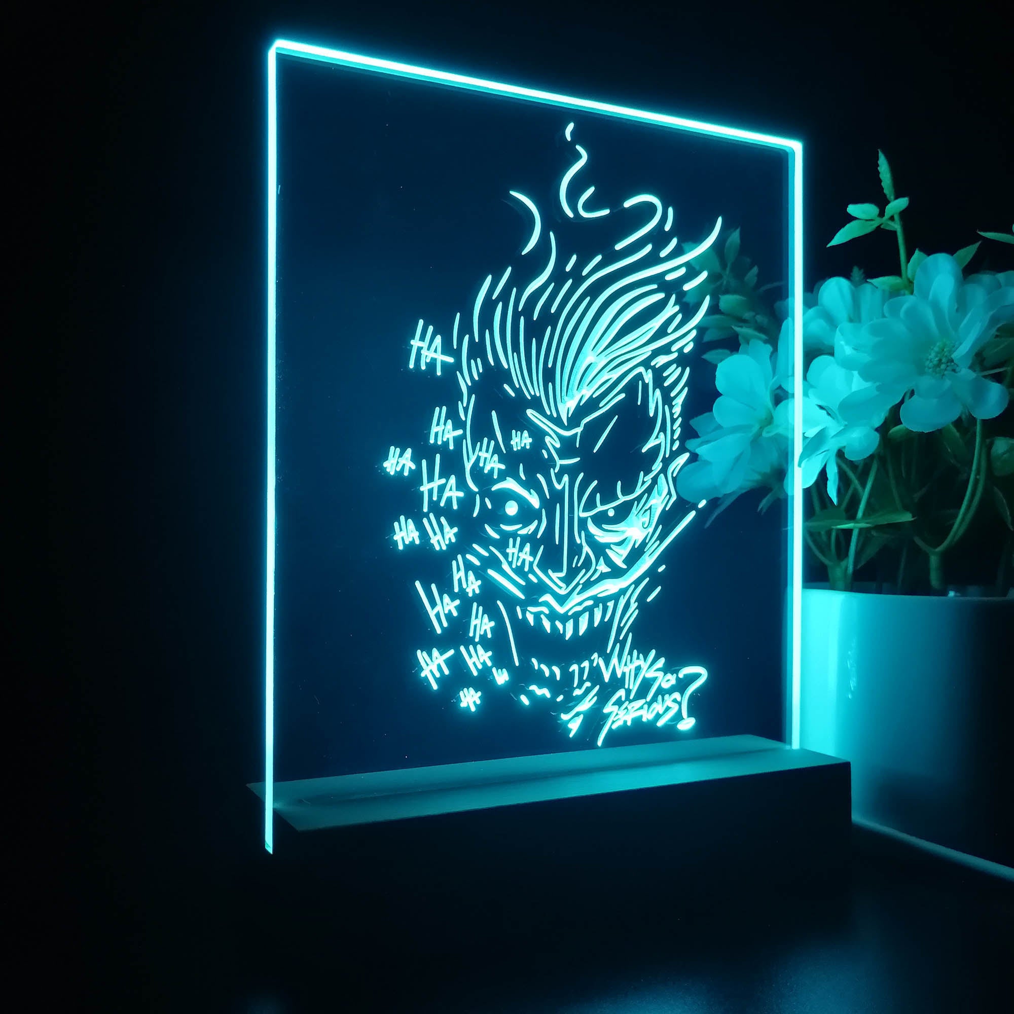 Joker Dc Comics Hero 3D LED Illusion Night Light