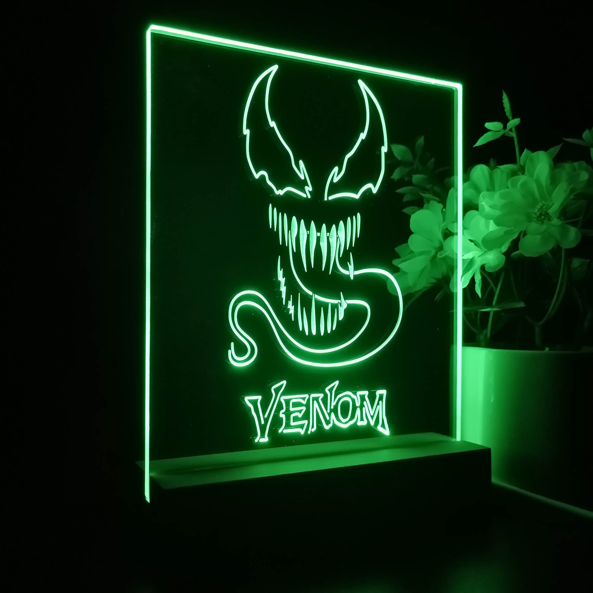 Venom Marvel Character Hero 3D LED Illusion Night Light