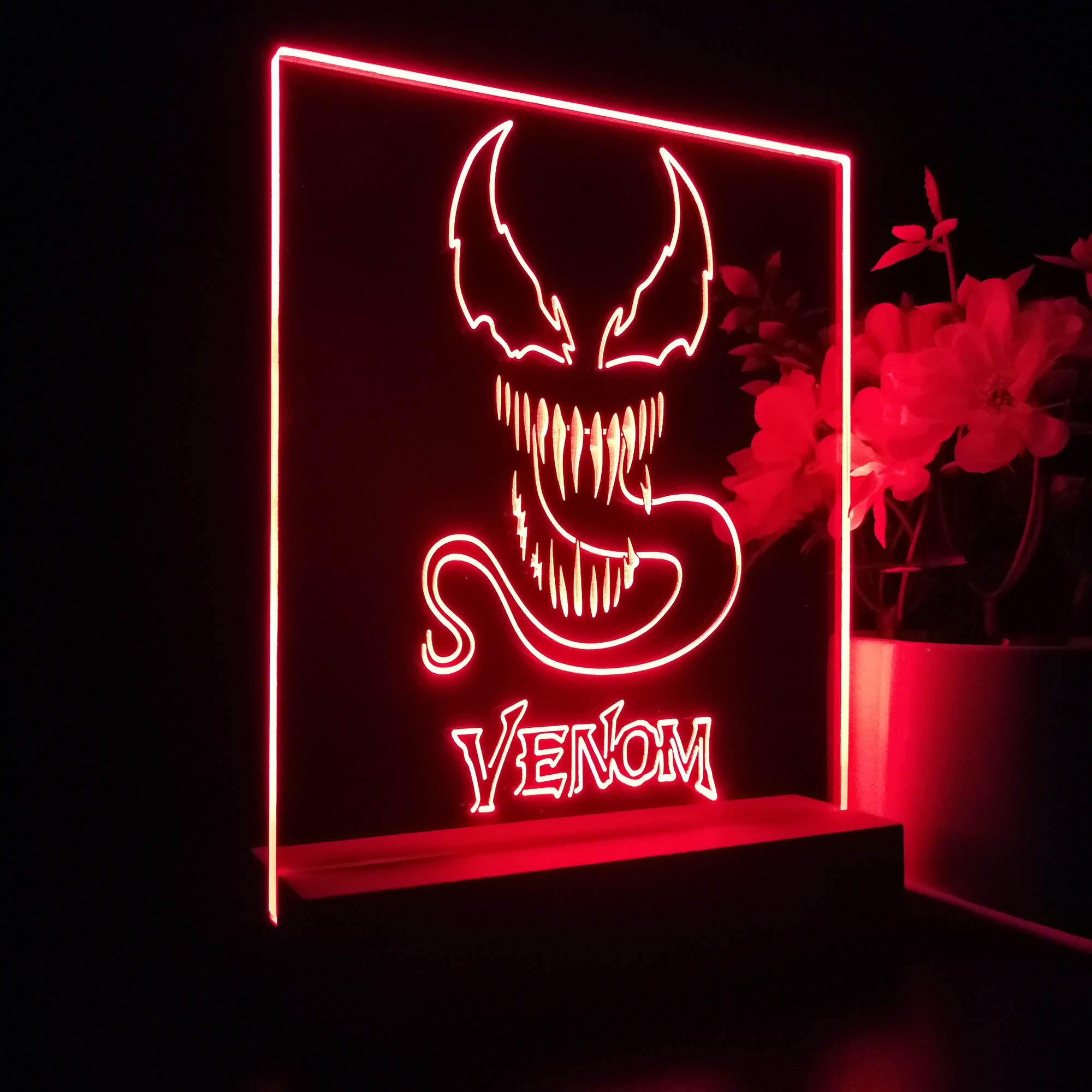 Venom Marvel Character Hero 3D LED Illusion Night Light